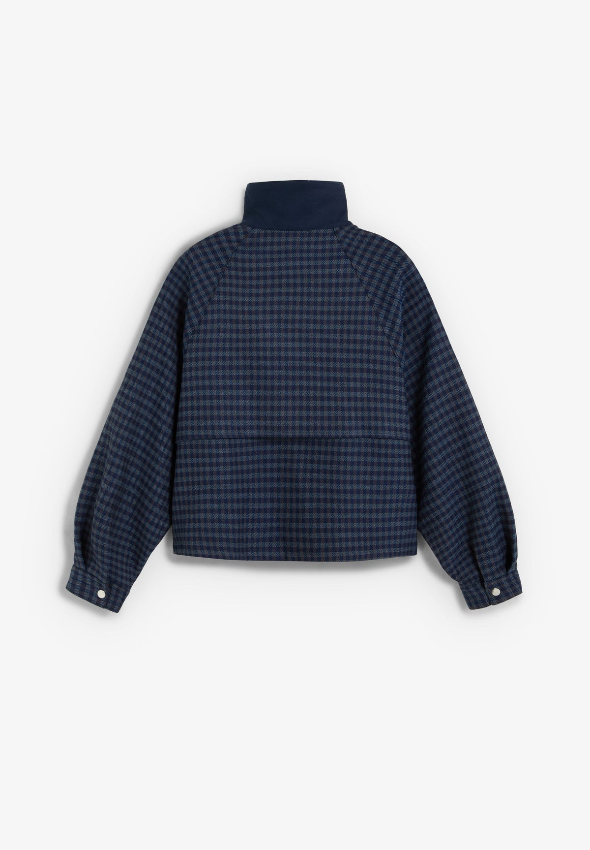 CARDIGAN DE GOLA ALTA XADREZ