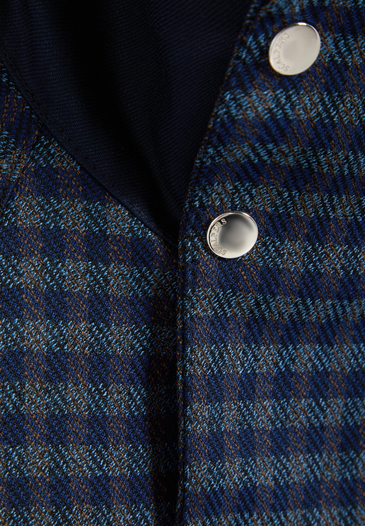 CARDIGAN DE GOLA ALTA XADREZ