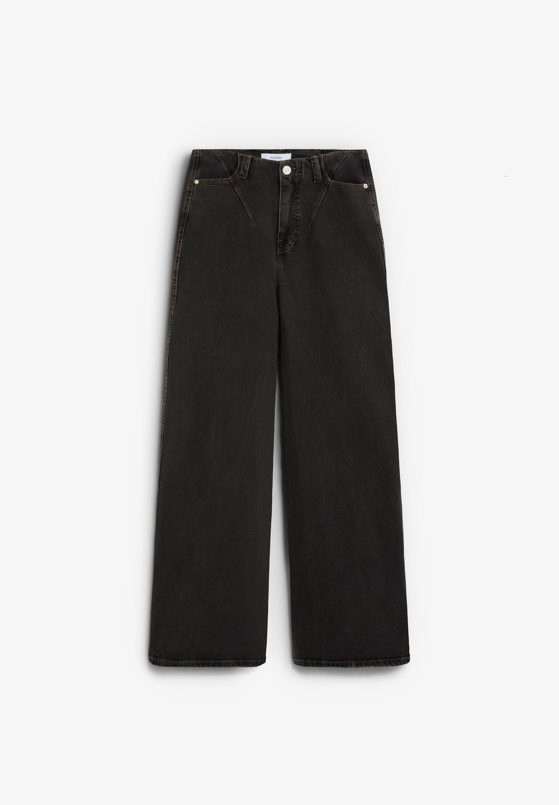 JEANS WIDE LEG E CINTURA SUBIDA