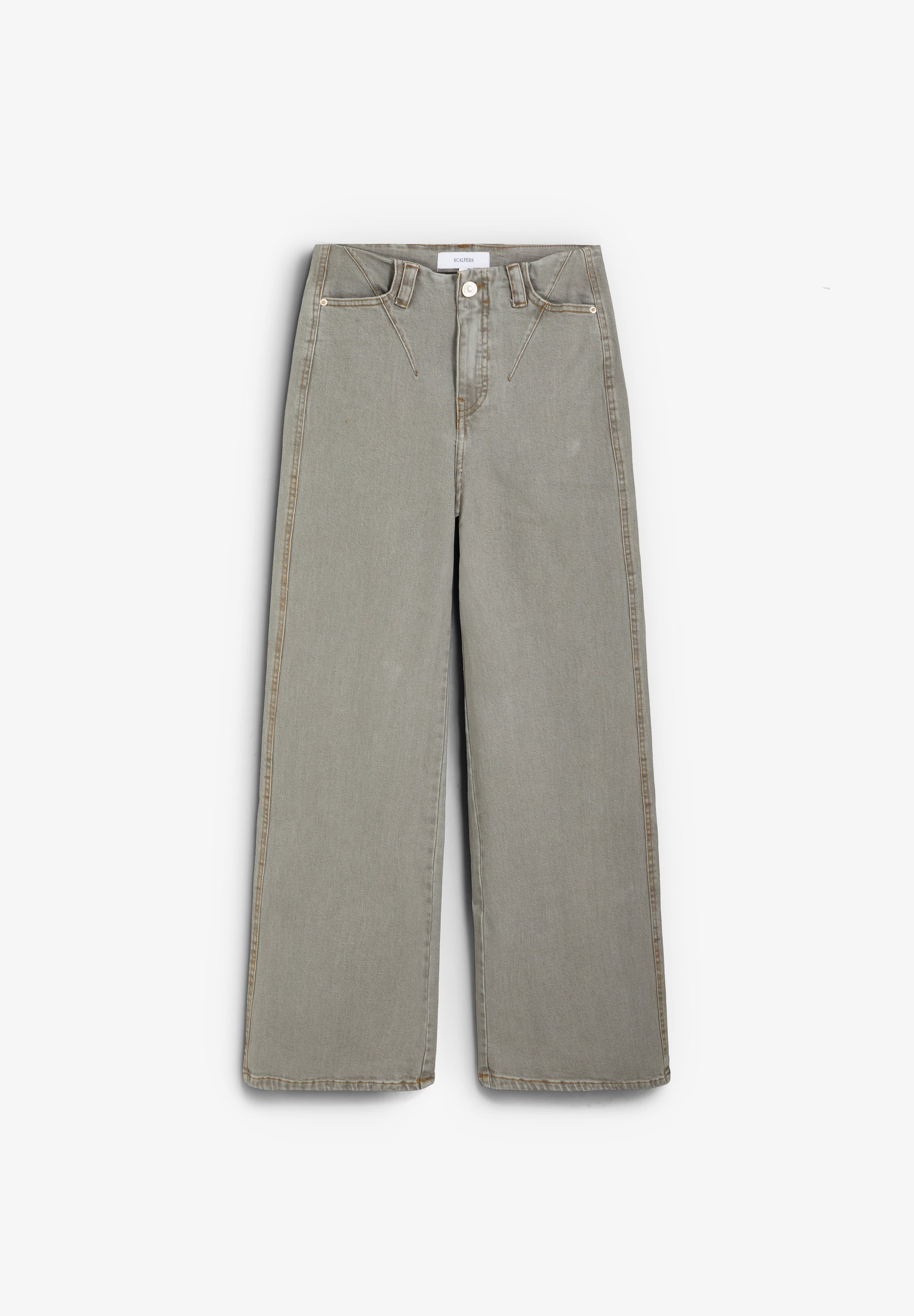JEANS WIDE LEG E CINTURA SUBIDA