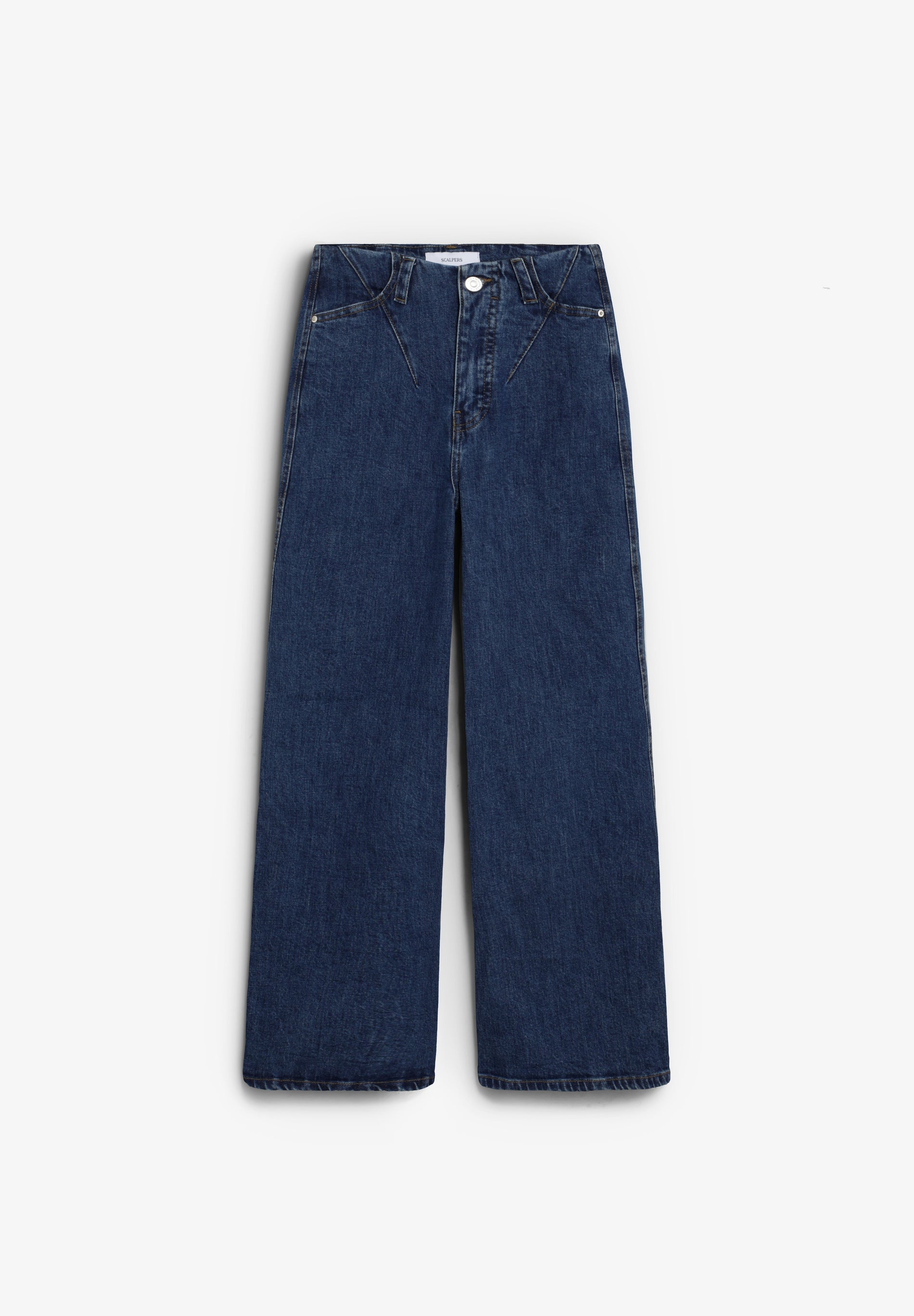 JEANS WIDE LEG E CINTURA SUBIDA
