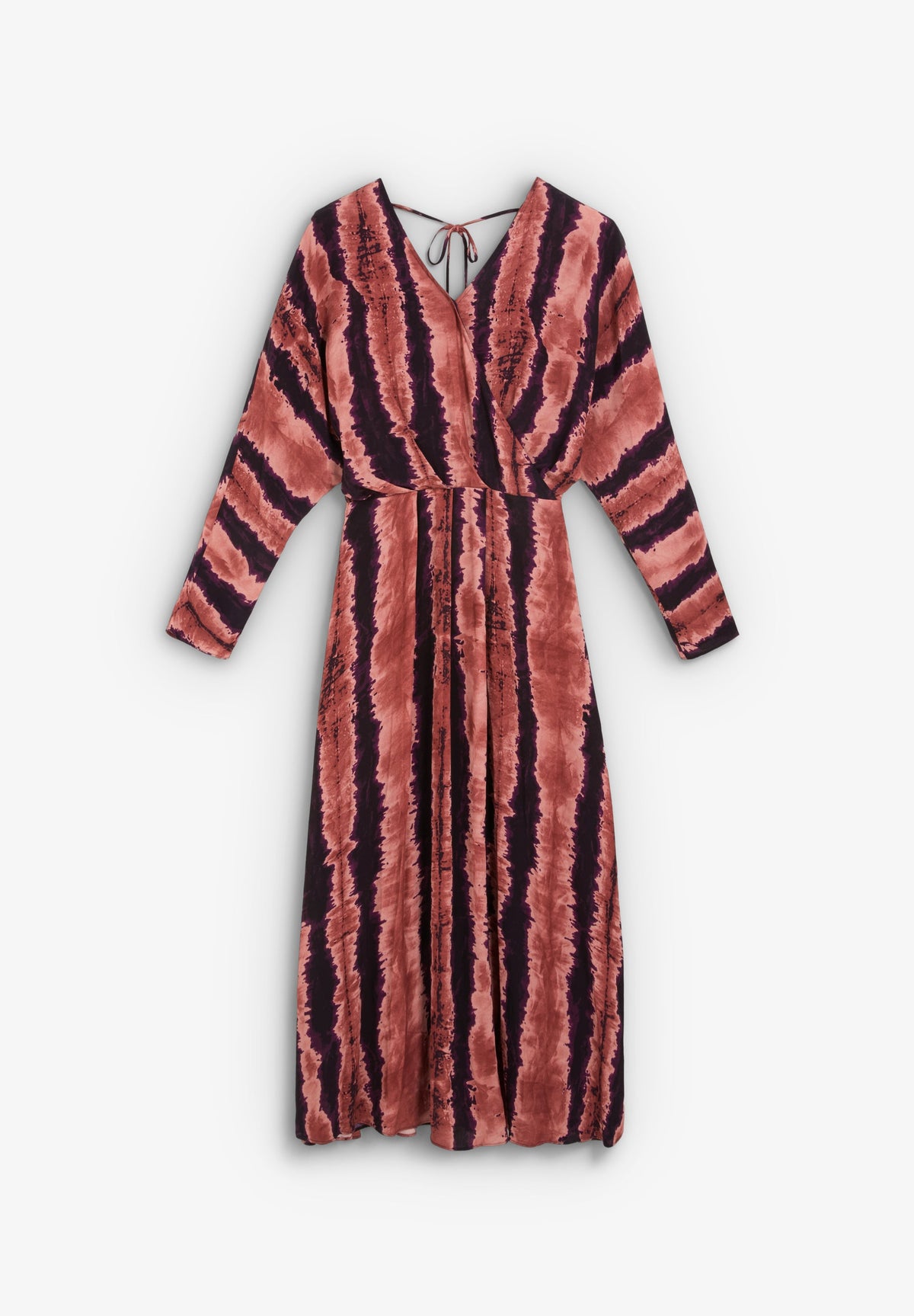 VESTIDO MIDI COM ESTAMPADO TIE-DYE