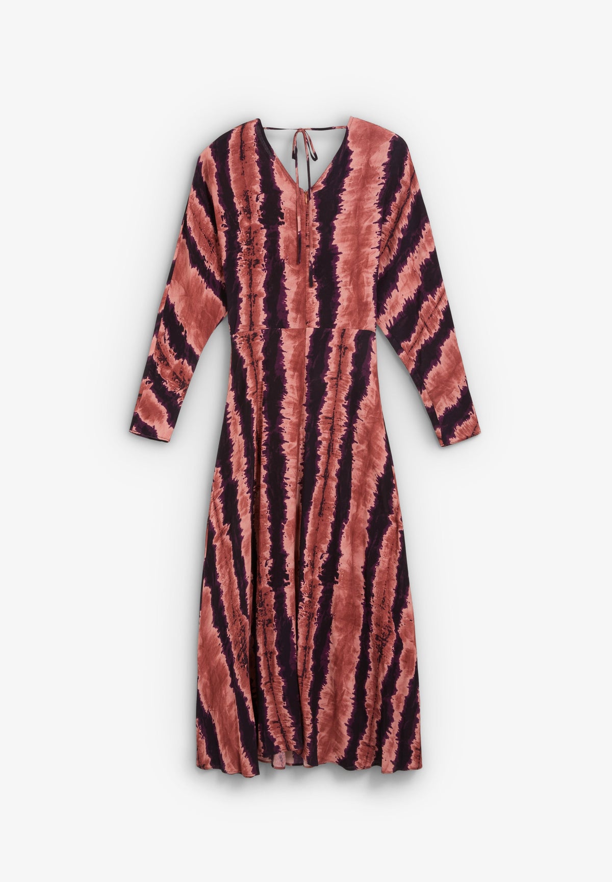 VESTIDO MIDI COM ESTAMPADO TIE-DYE