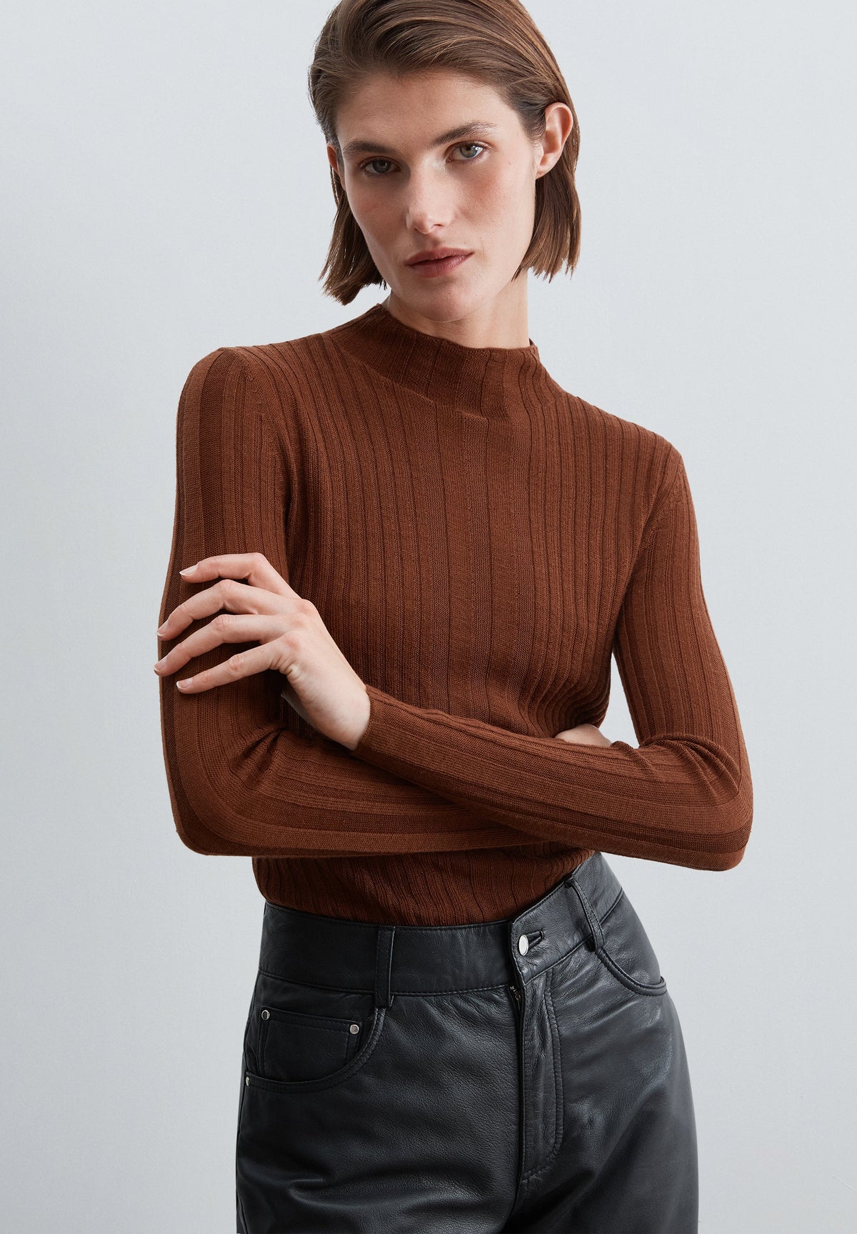 SCFINE SEQUINS KNIT JUMPER