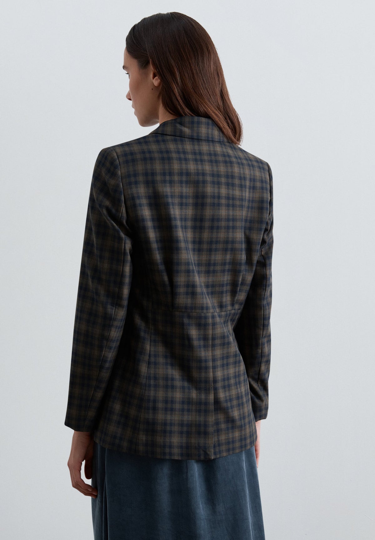 BLAZER DE XADREZ COM CINTO