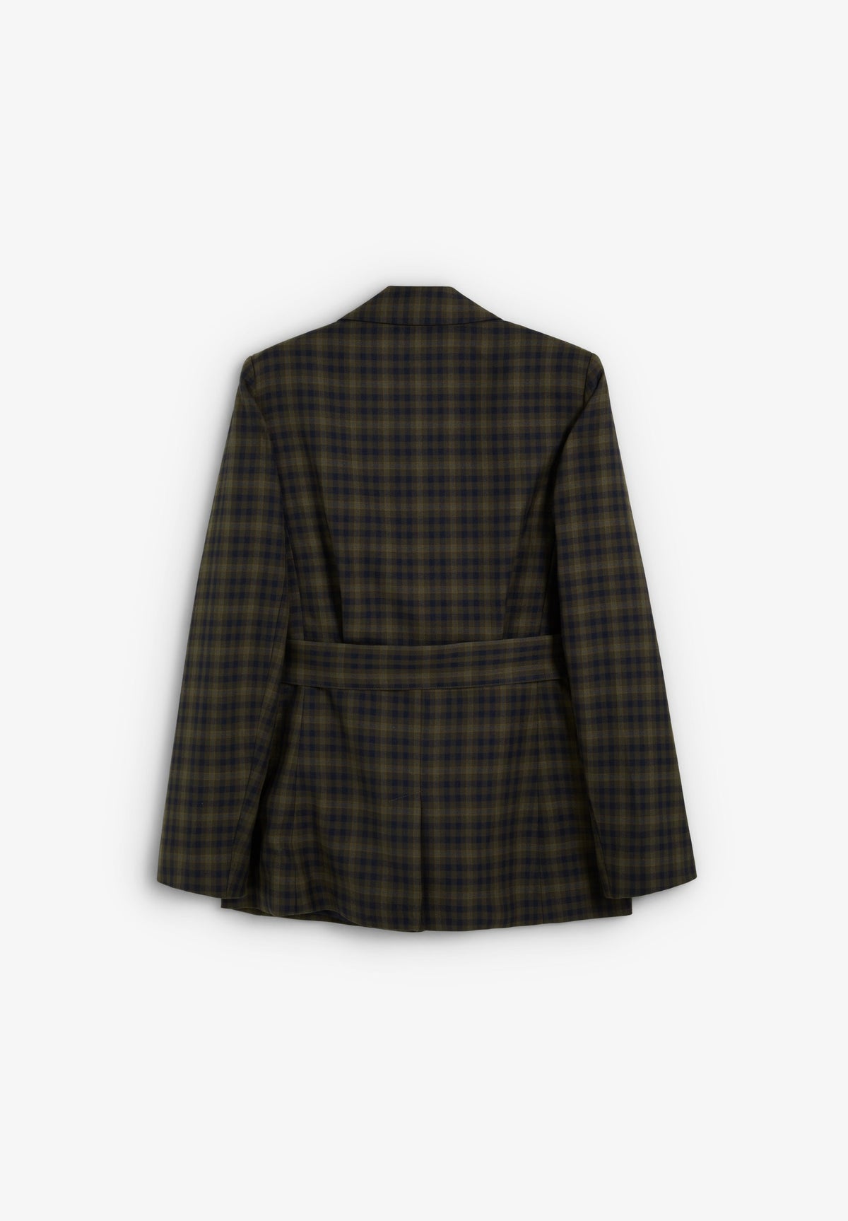 BLAZER DE XADREZ COM CINTO