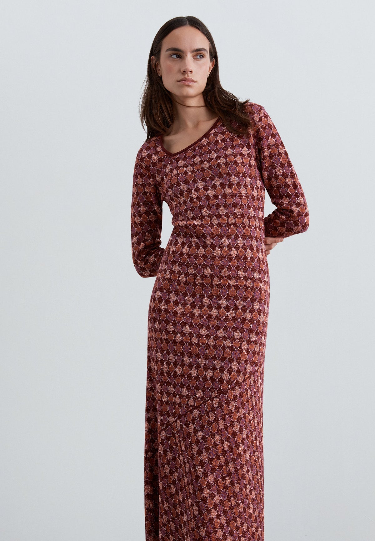 VESTIDO MIDI MALHA