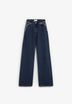 JEANS WIDE LEG COM PEDRARIA