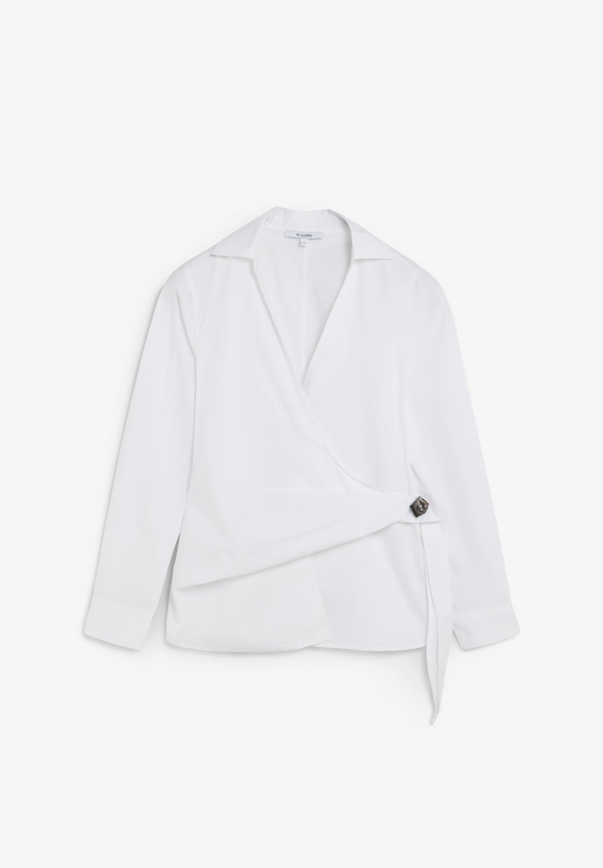 CAMISA CRUZADA COM APLIQUES