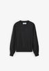 SWEATER DE LÃ COM PORMENOR NA GOLA