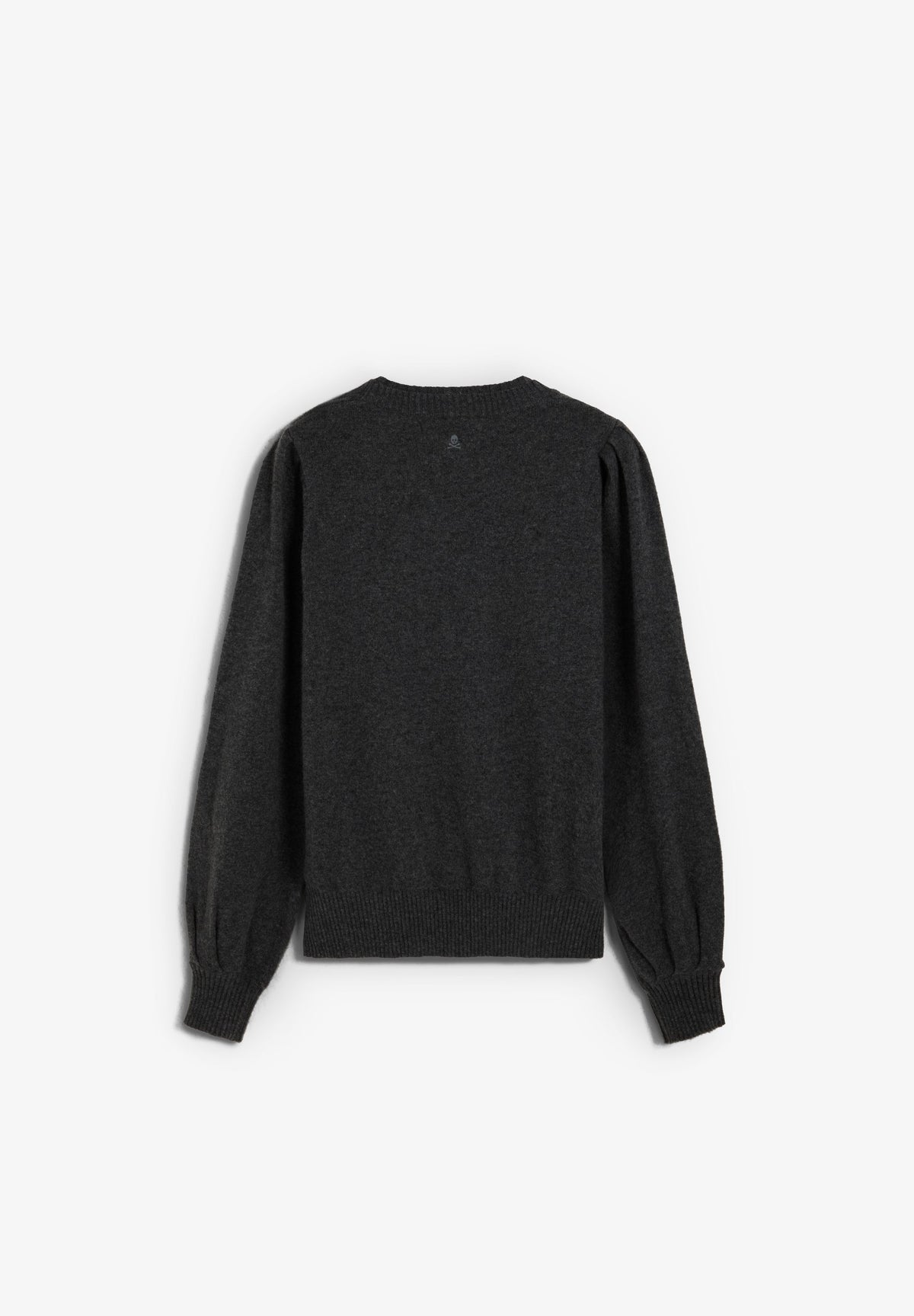 SWEATER DE LÃ COM PORMENOR NA GOLA