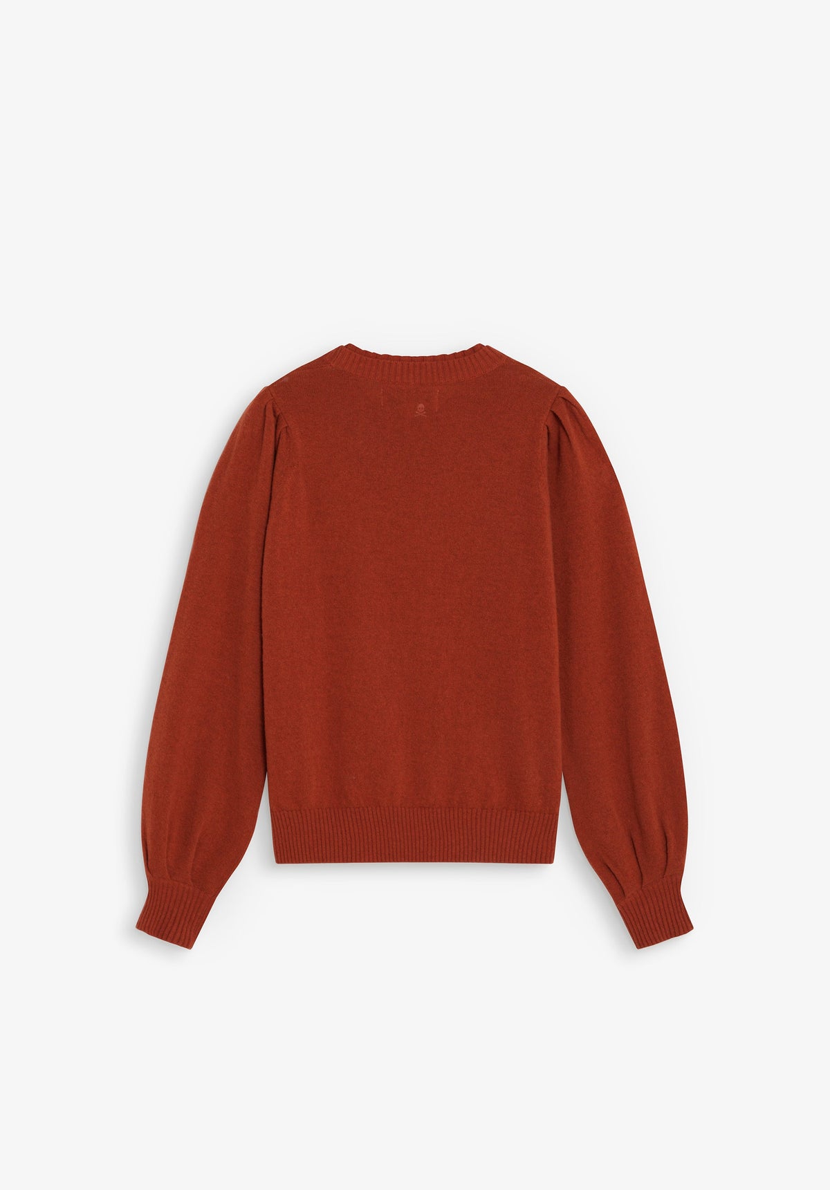 SWEATER DE LÃ COM PORMENOR NA GOLA