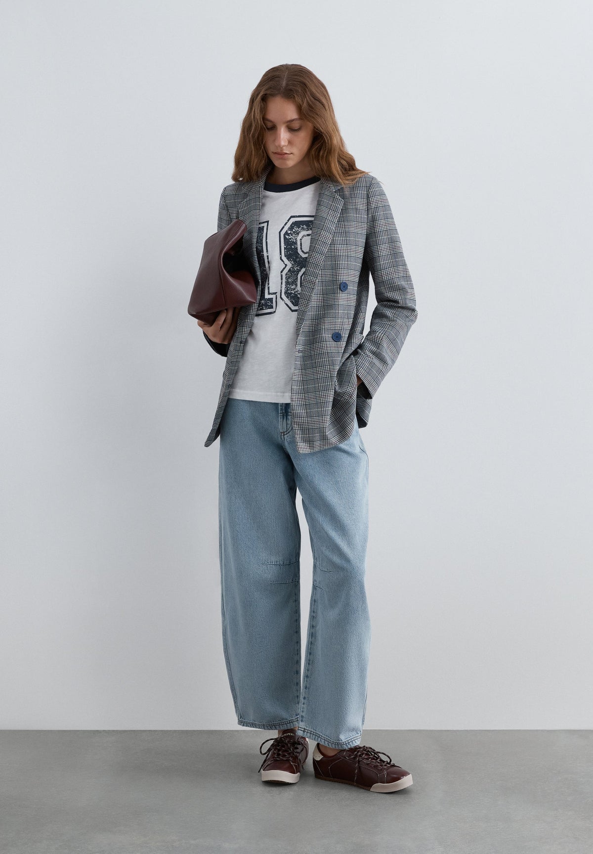 BLAZER CRUZADO XADREZ