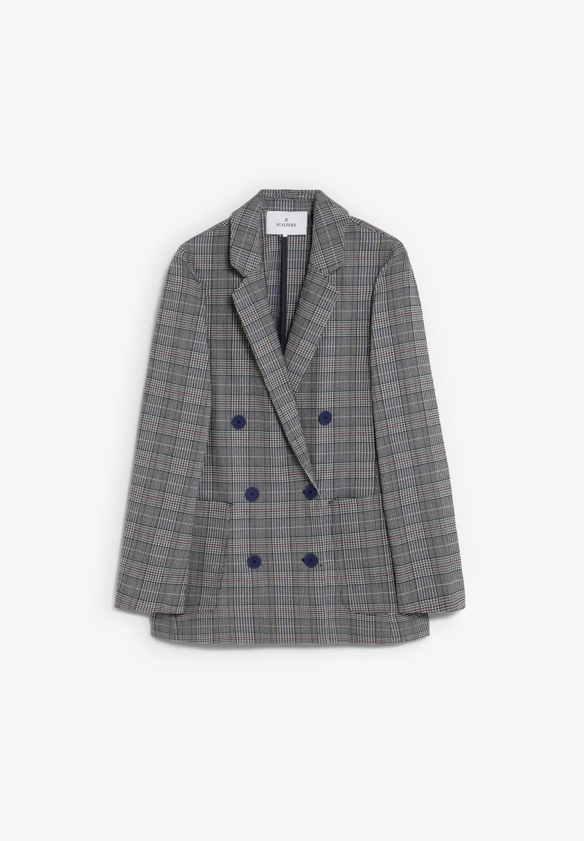 BLAZER CRUZADO XADREZ