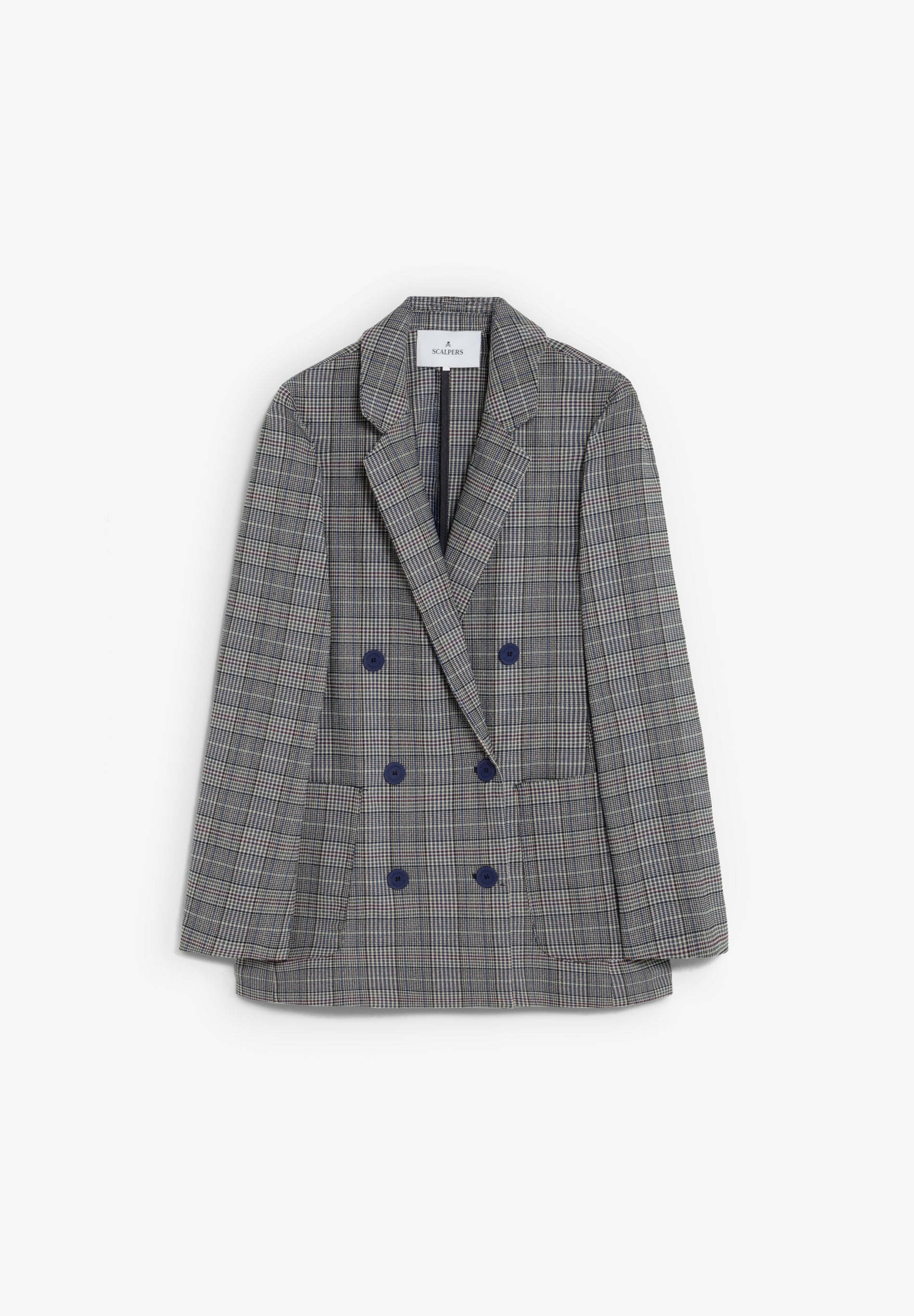 BLAZER CRUZADO XADREZ