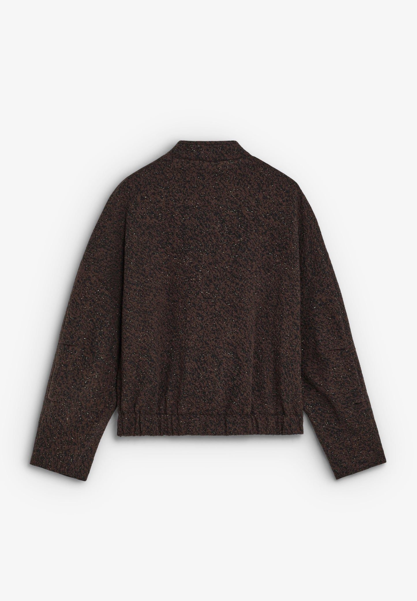 CARDIGAN BOMBER FIO METALIZADO