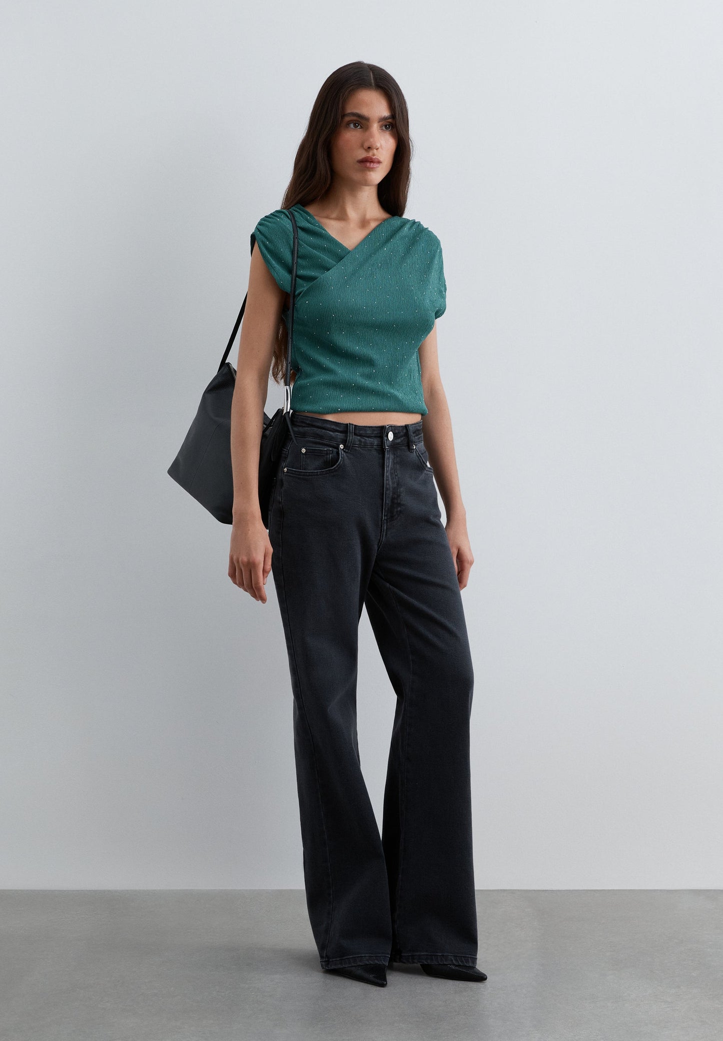 SCKNOT DIAMOND JERSEY TOP