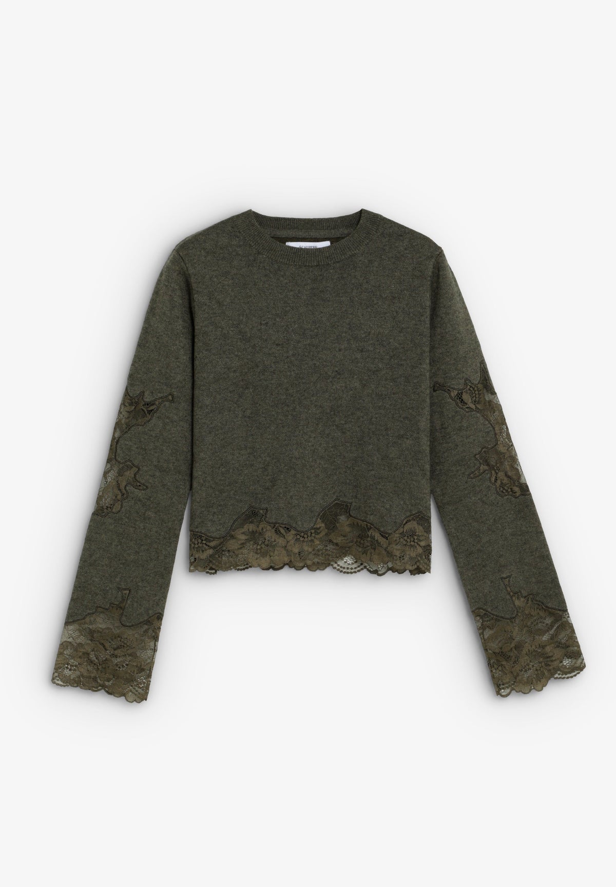 SWEATER COM PORMENORES DE RENDA