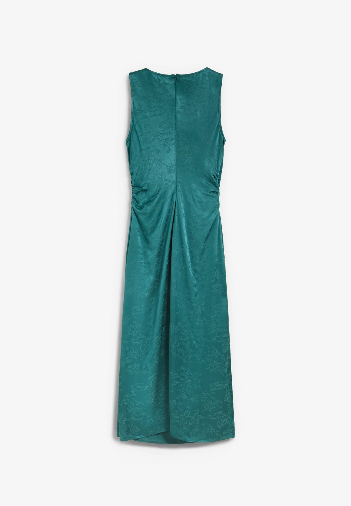 VESTIDO JACQUARD COM RENDA