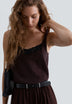 TOP DE MALHA COM RENDA
