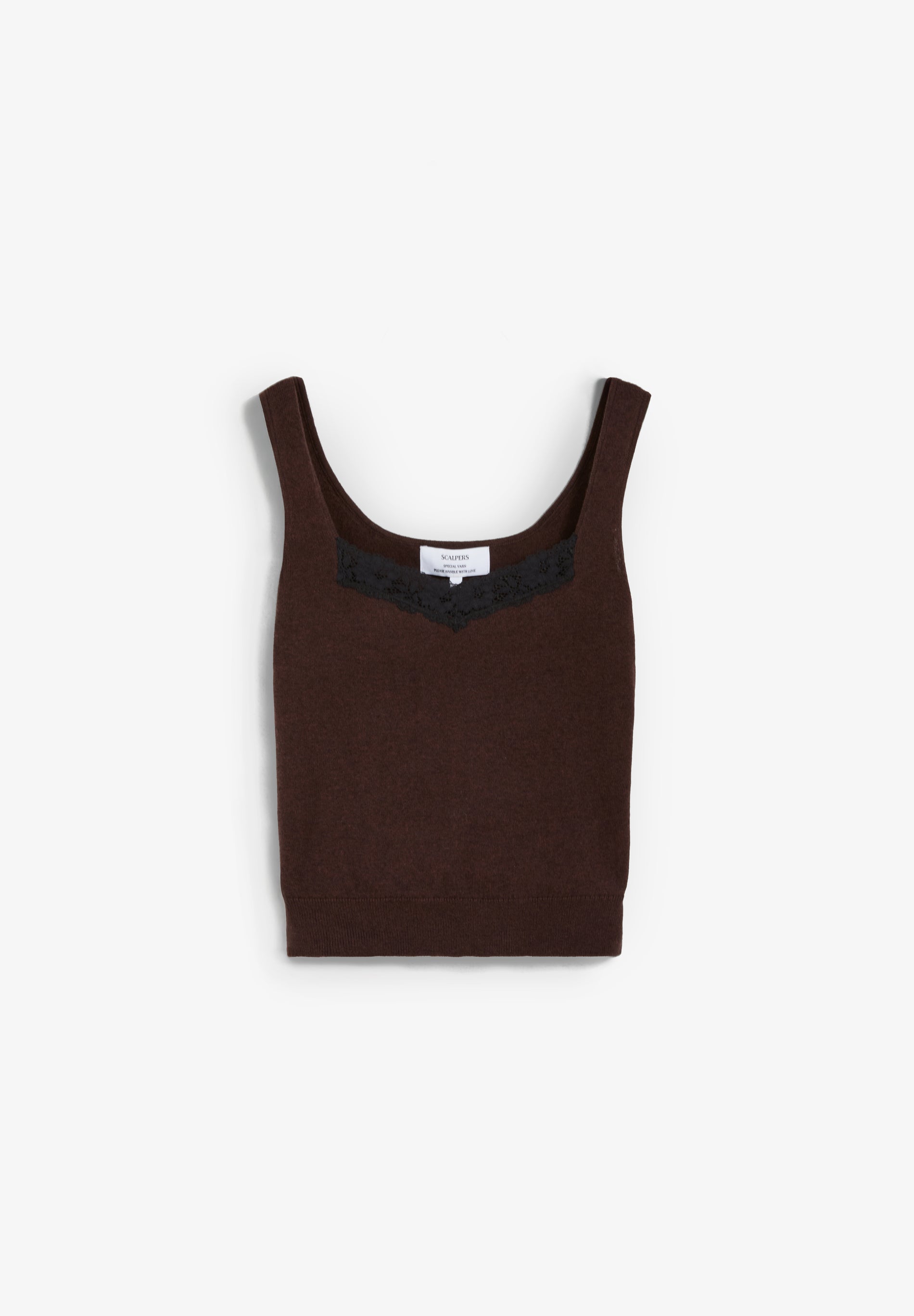 TOP DE MALHA COM RENDA