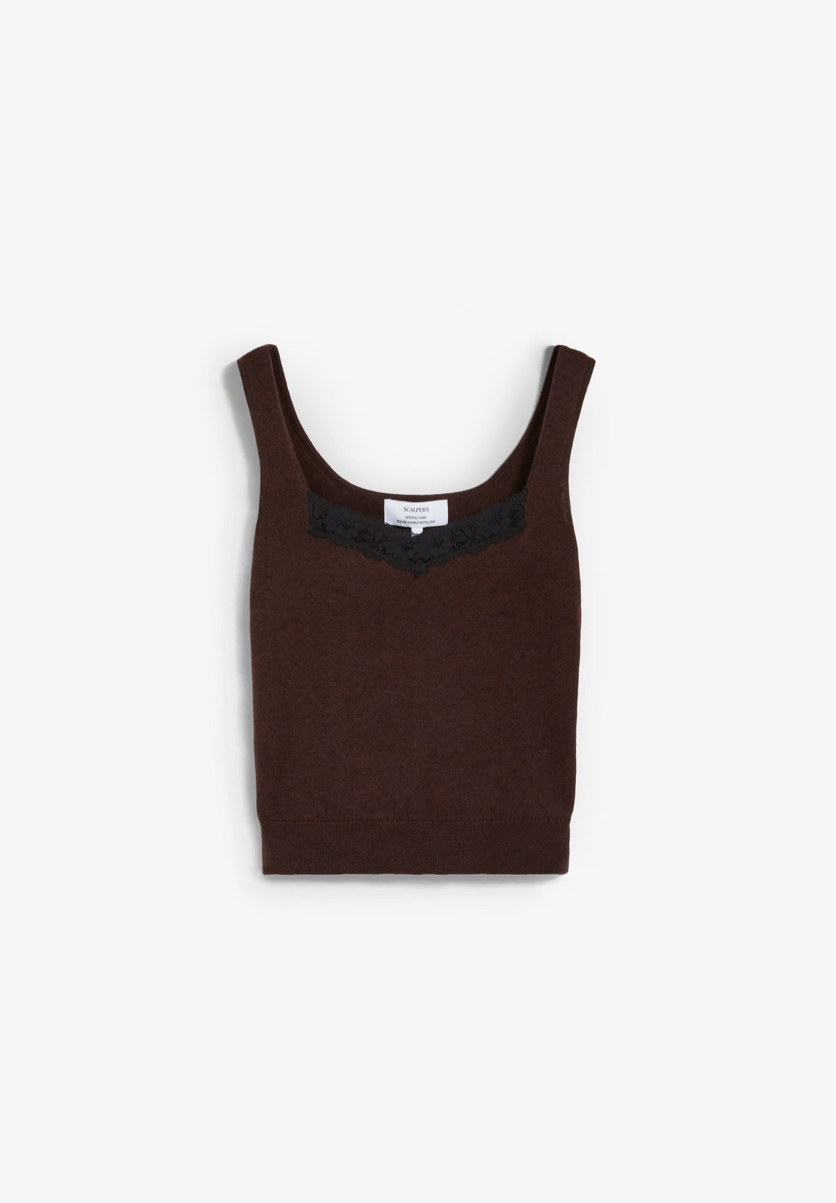 TOP DE MALHA COM RENDA