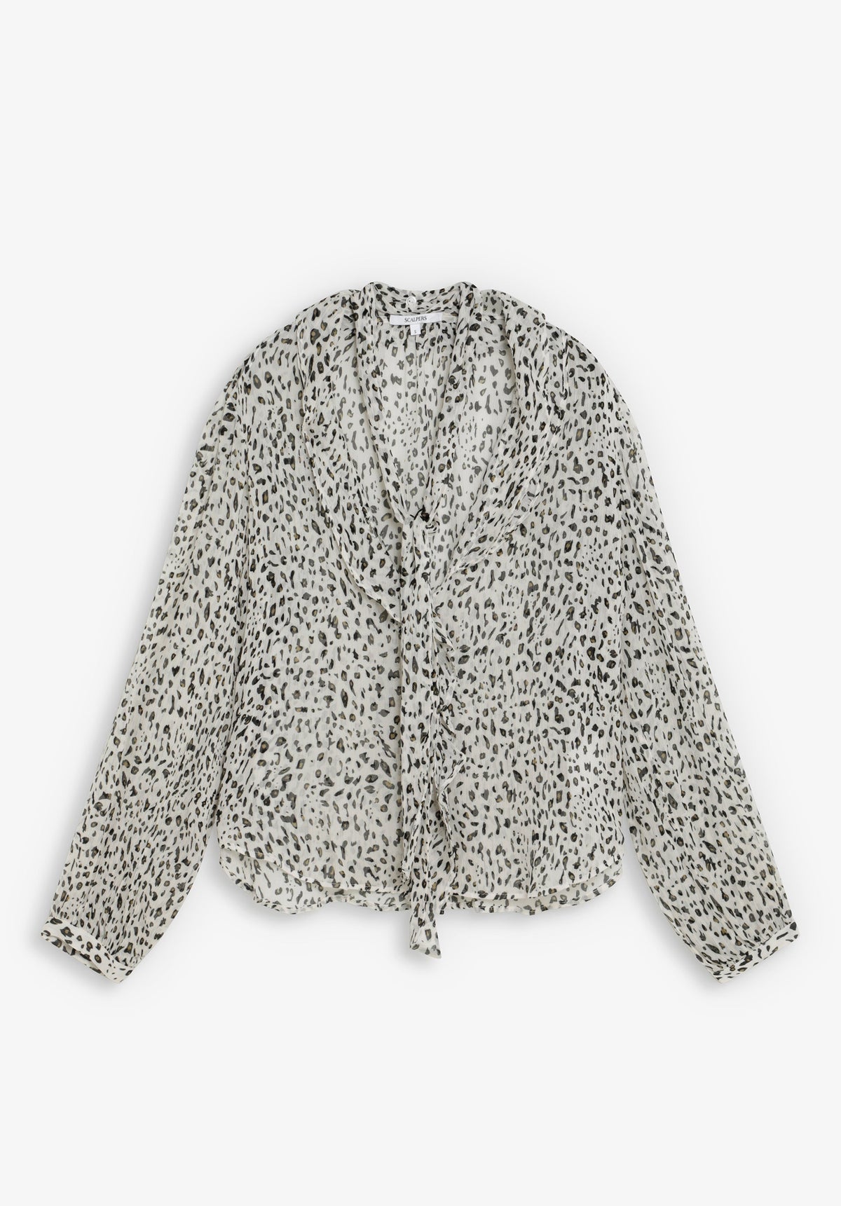 BLUSA FLUIDA COM PADRÃO