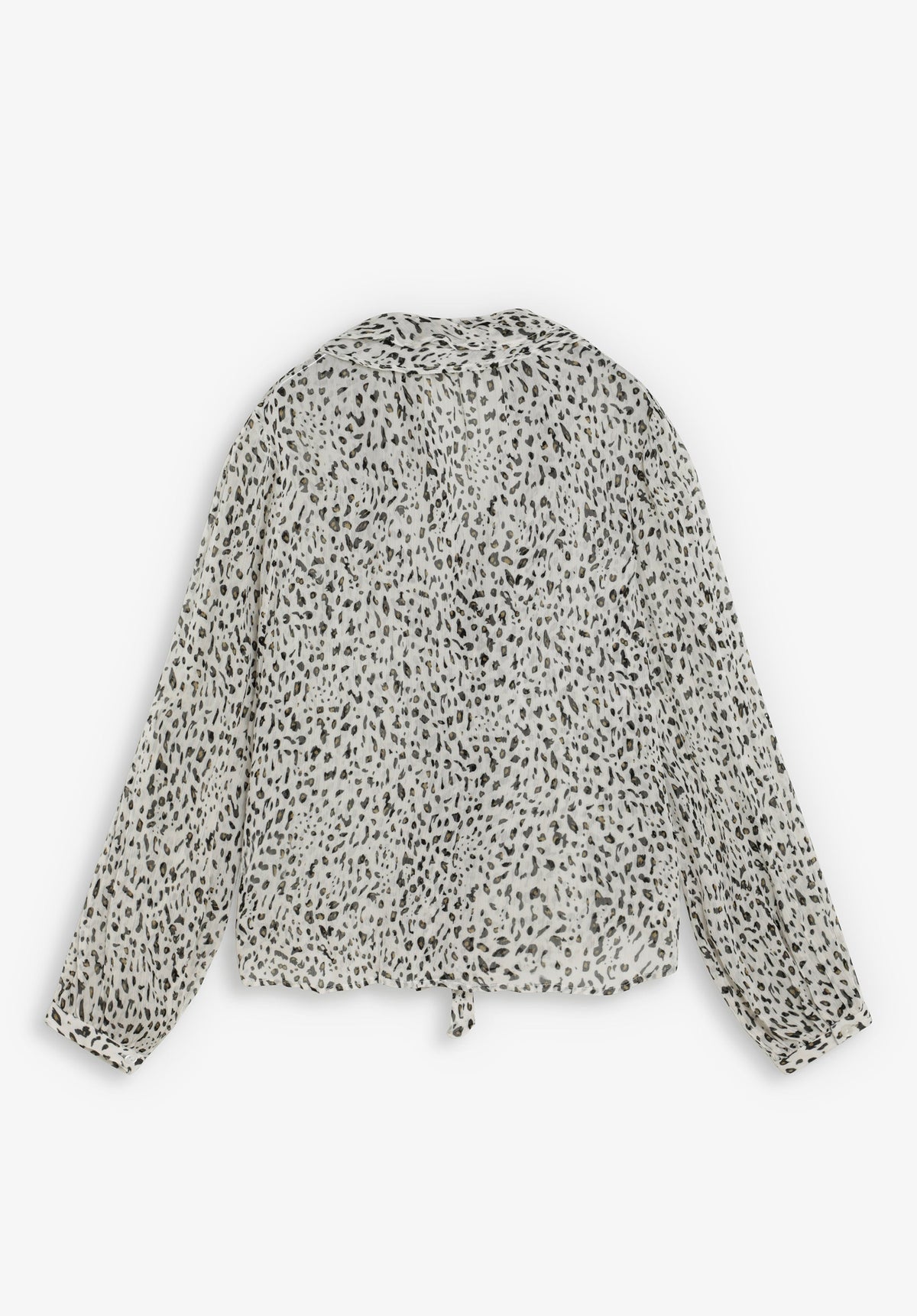 BLUSA FLUIDA COM PADRÃO