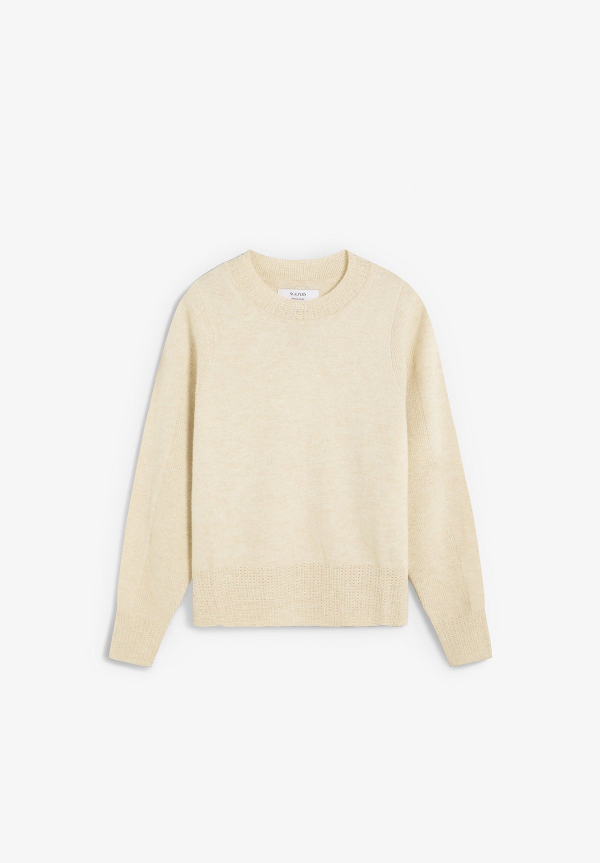 SWEATER COM PORMENOR CANELADO