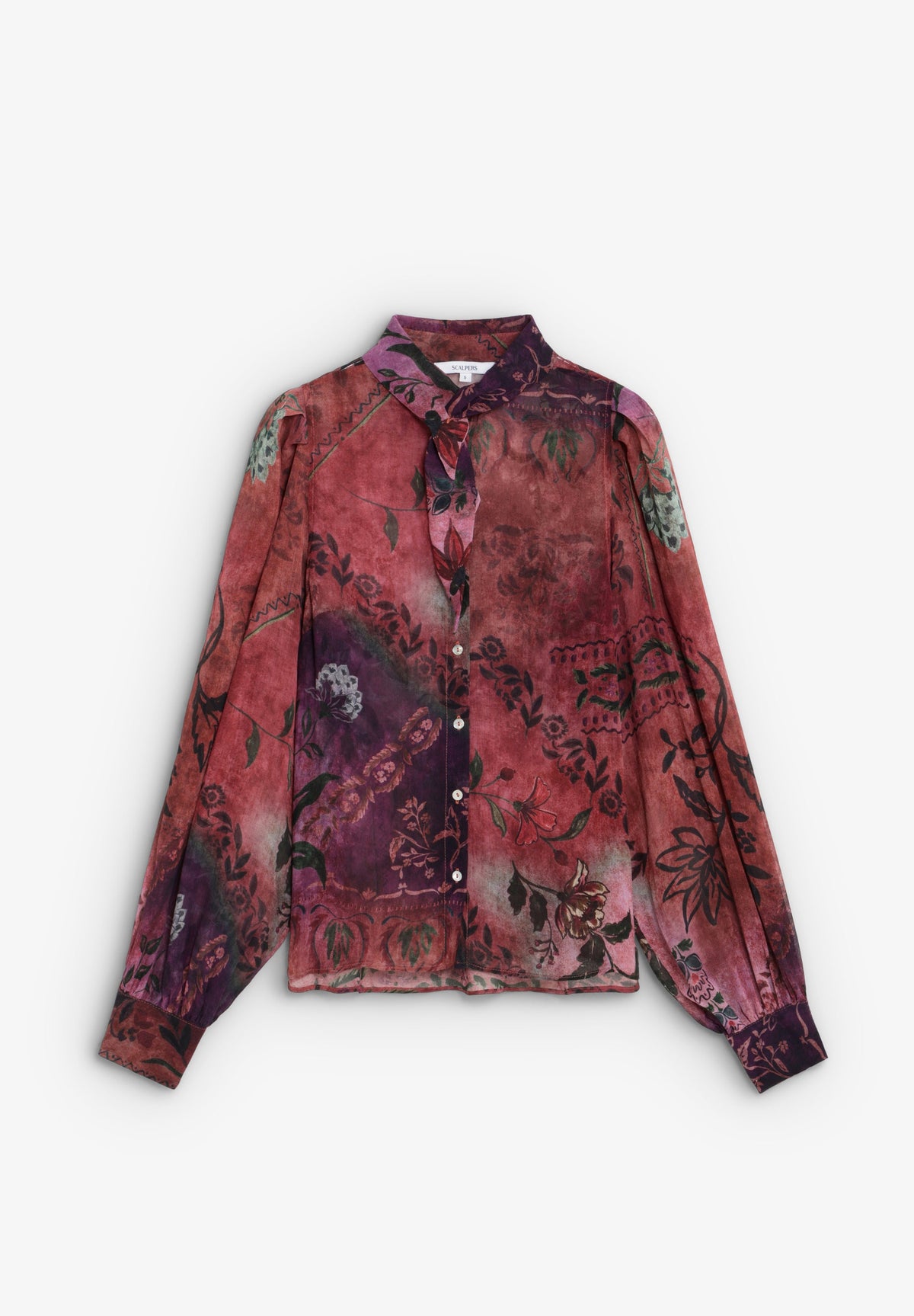 CAMISA FLUIDA COM PADRÃO