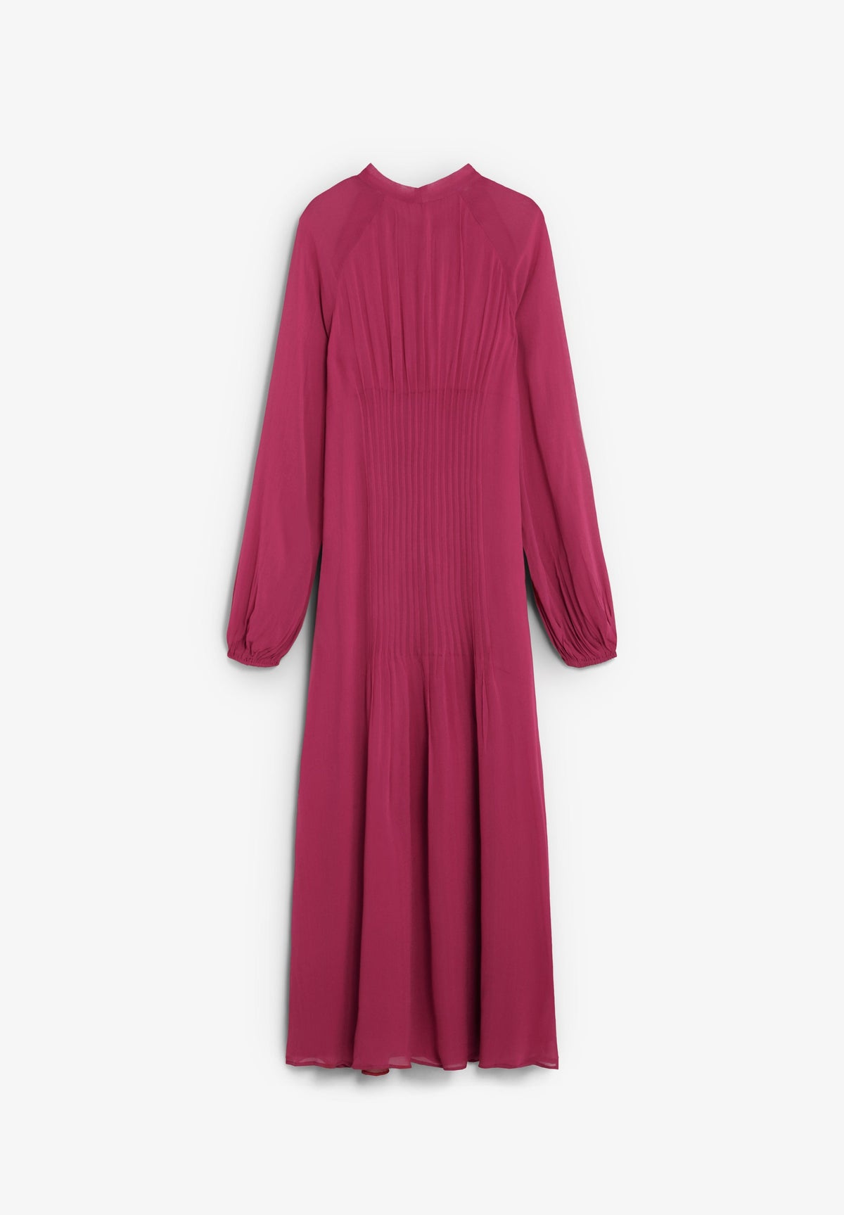 VESTIDO COM CORPO PLISSADO