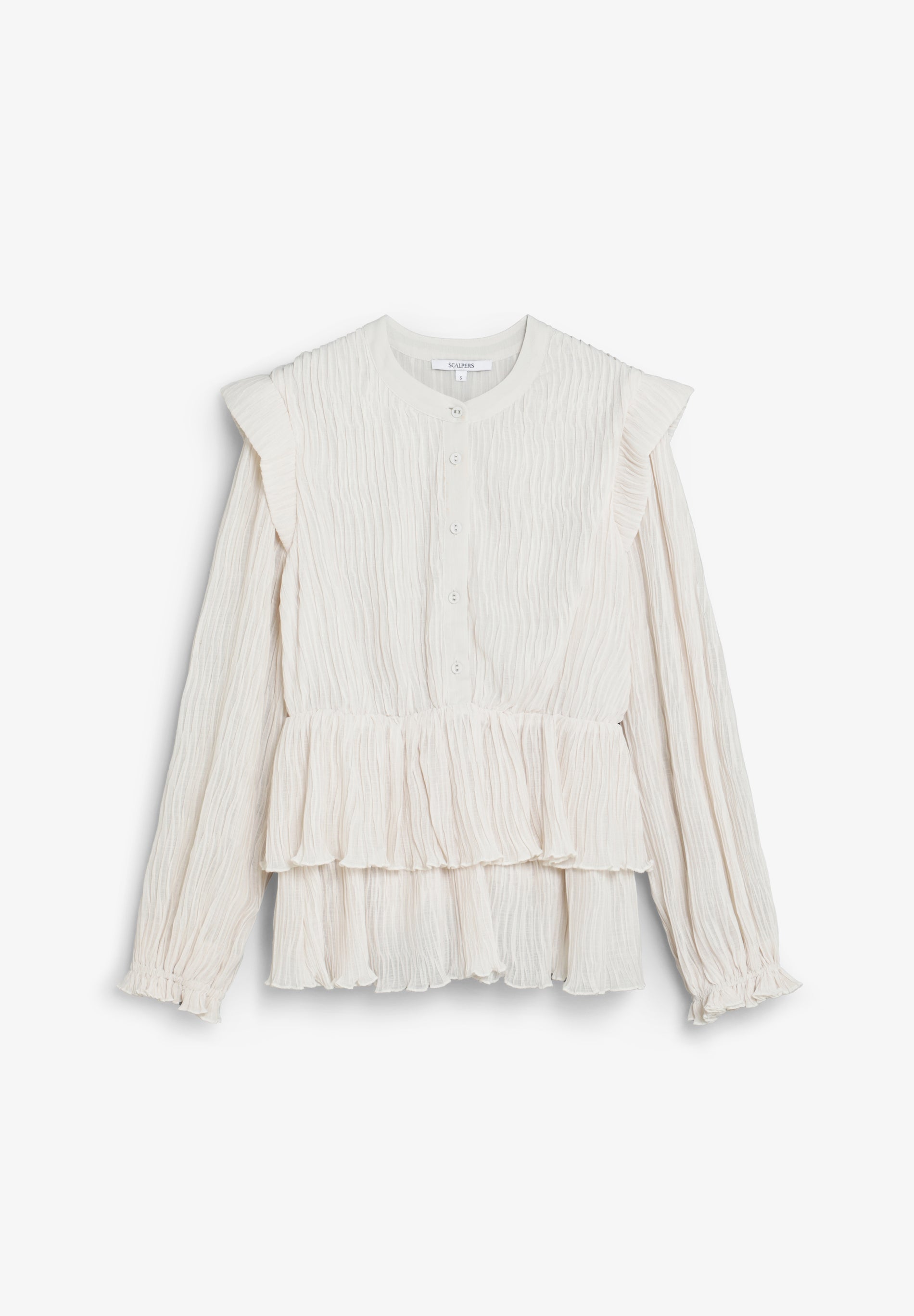 SCPLEATED BLOUSE