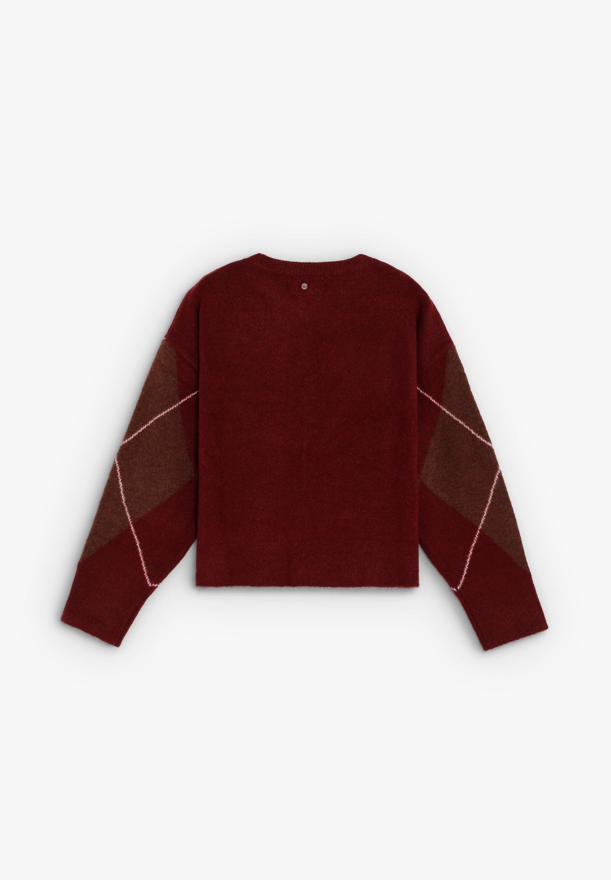 SWEATER COM LÃ TEXTURA DIAMANTE