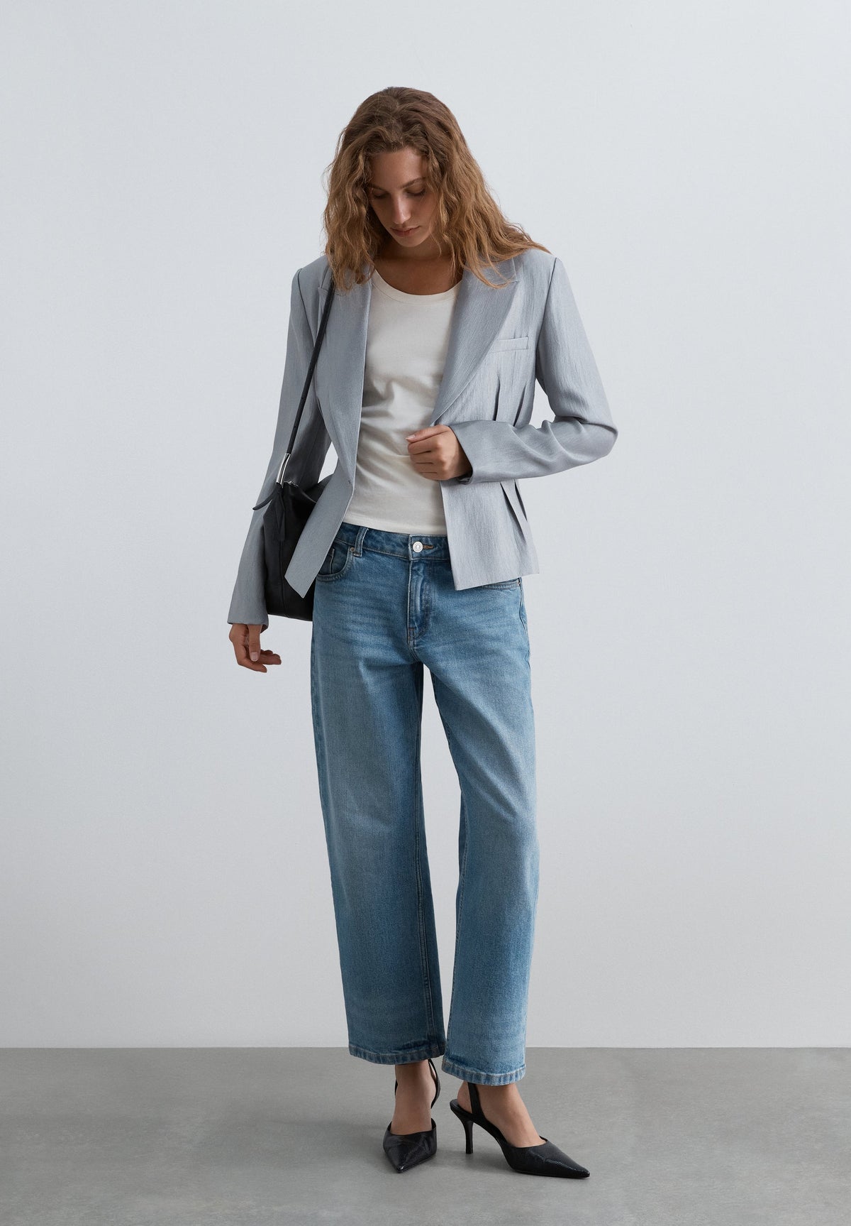 BLAZER JUSTO COM PINÇAS