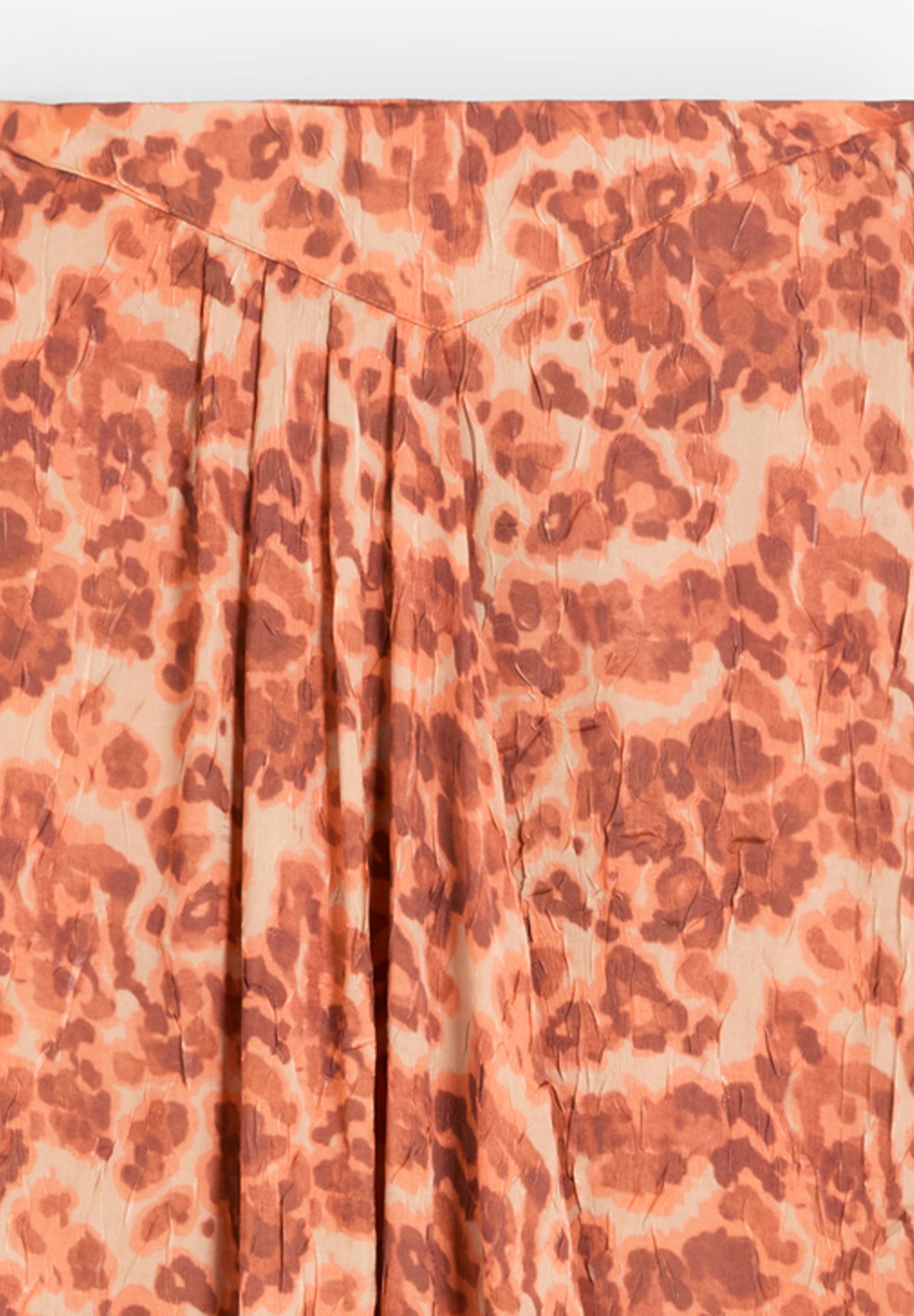 SAIA MIDI COM ESTAMPADO ANIMAL