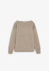 SWEATER DE LÃ COM DECOTE BARCO