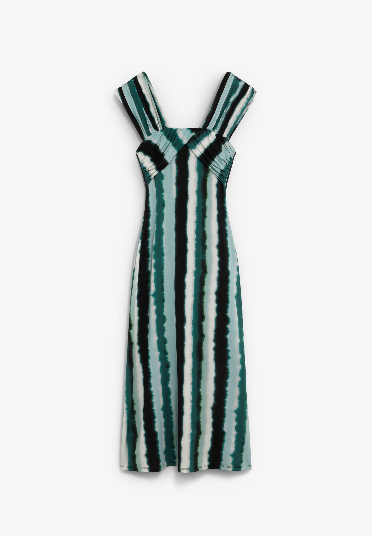 VESTIDO DRAPEADO PADRÃO TIE-DYE
