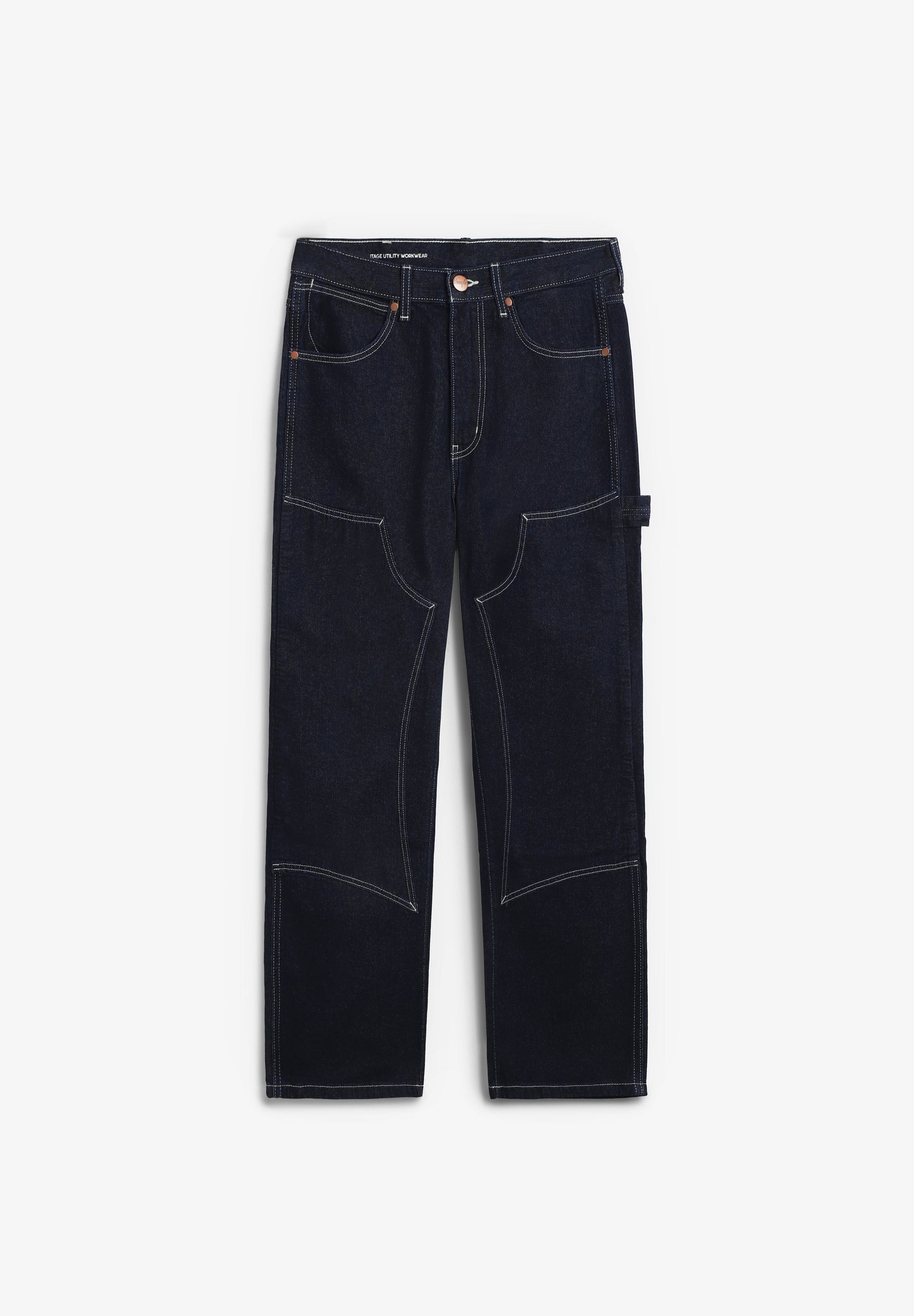 WRANGLER | DOUBLE KNEE CARPENTER RINSED