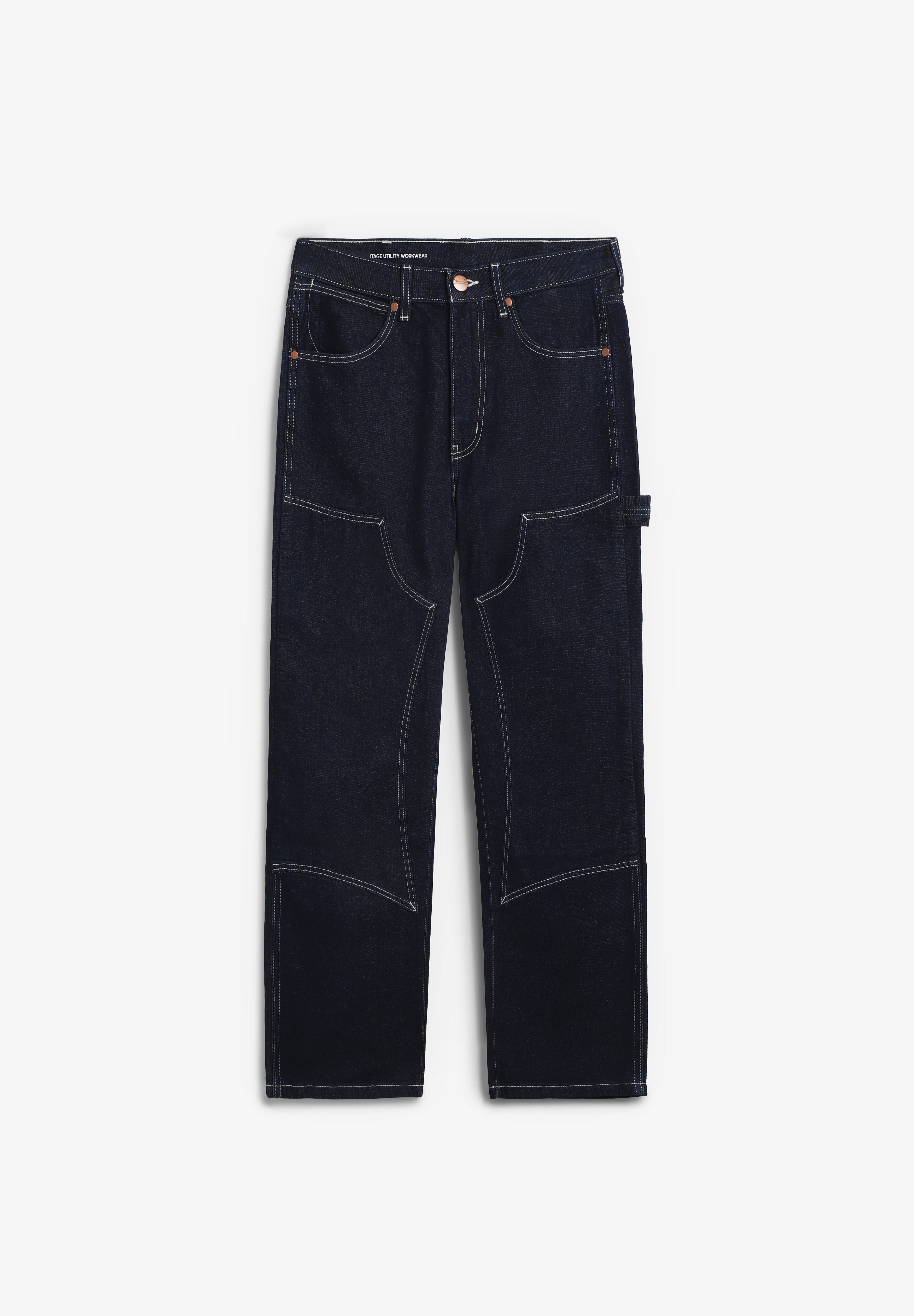 WRANGLER | DOUBLE KNEE CARPENTER RINSED