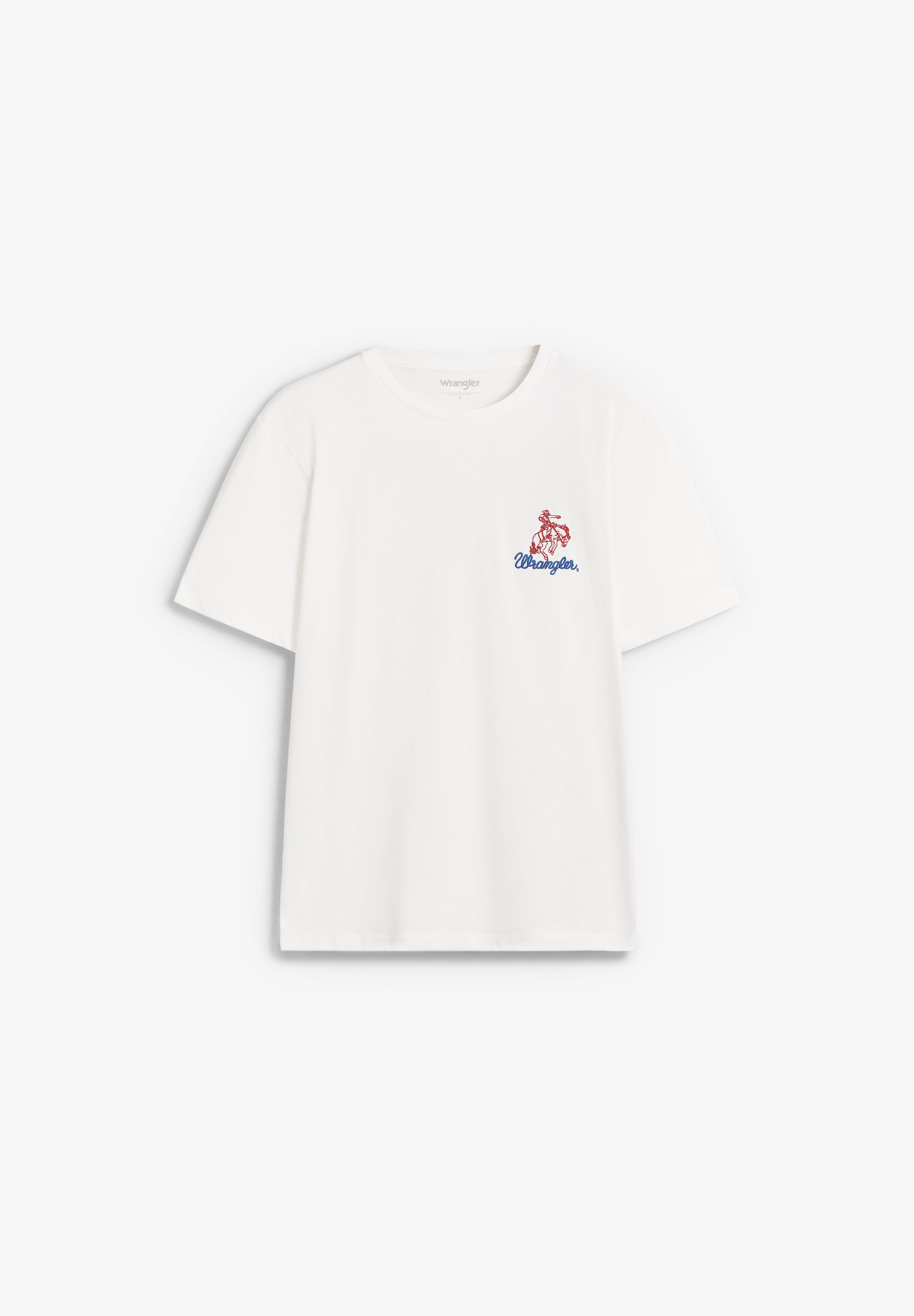 WRANGLER | EMBROIDERY TEE WORN