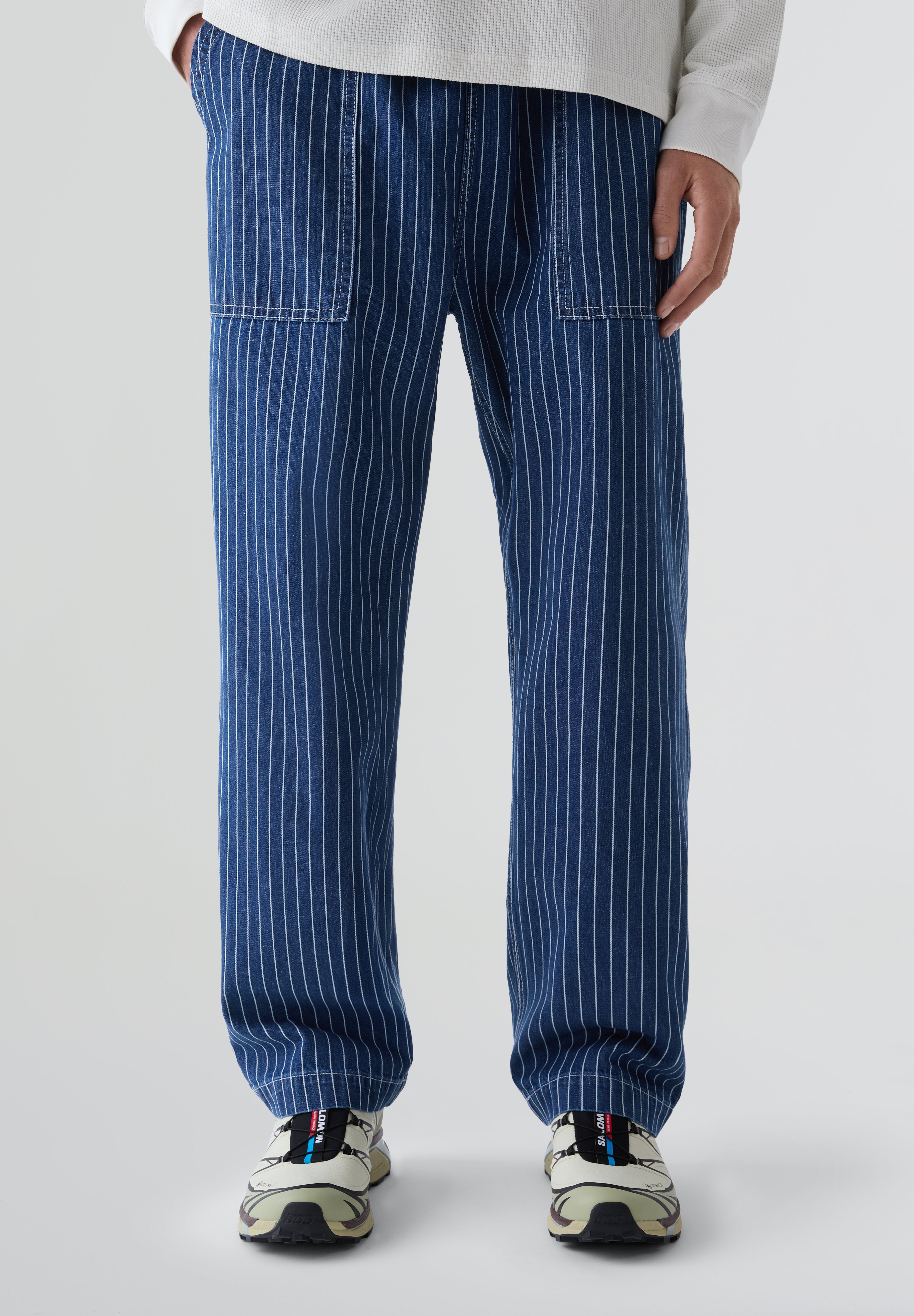 SERVICE WORKS | CALÇAS DENIM PINSTRIPE CHEF