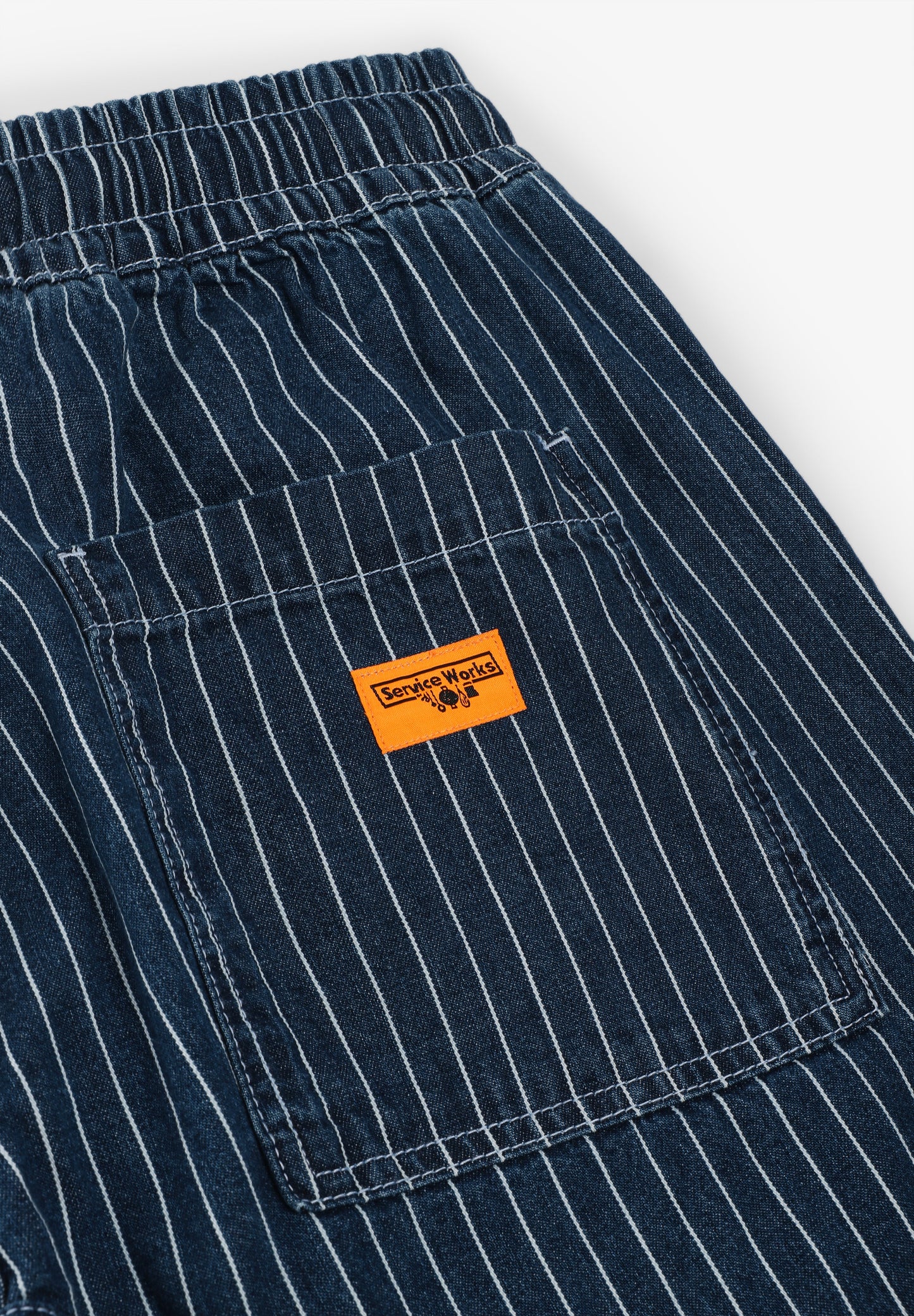 SERVICE WORKS | CALÇAS DENIM PINSTRIPE CHEF