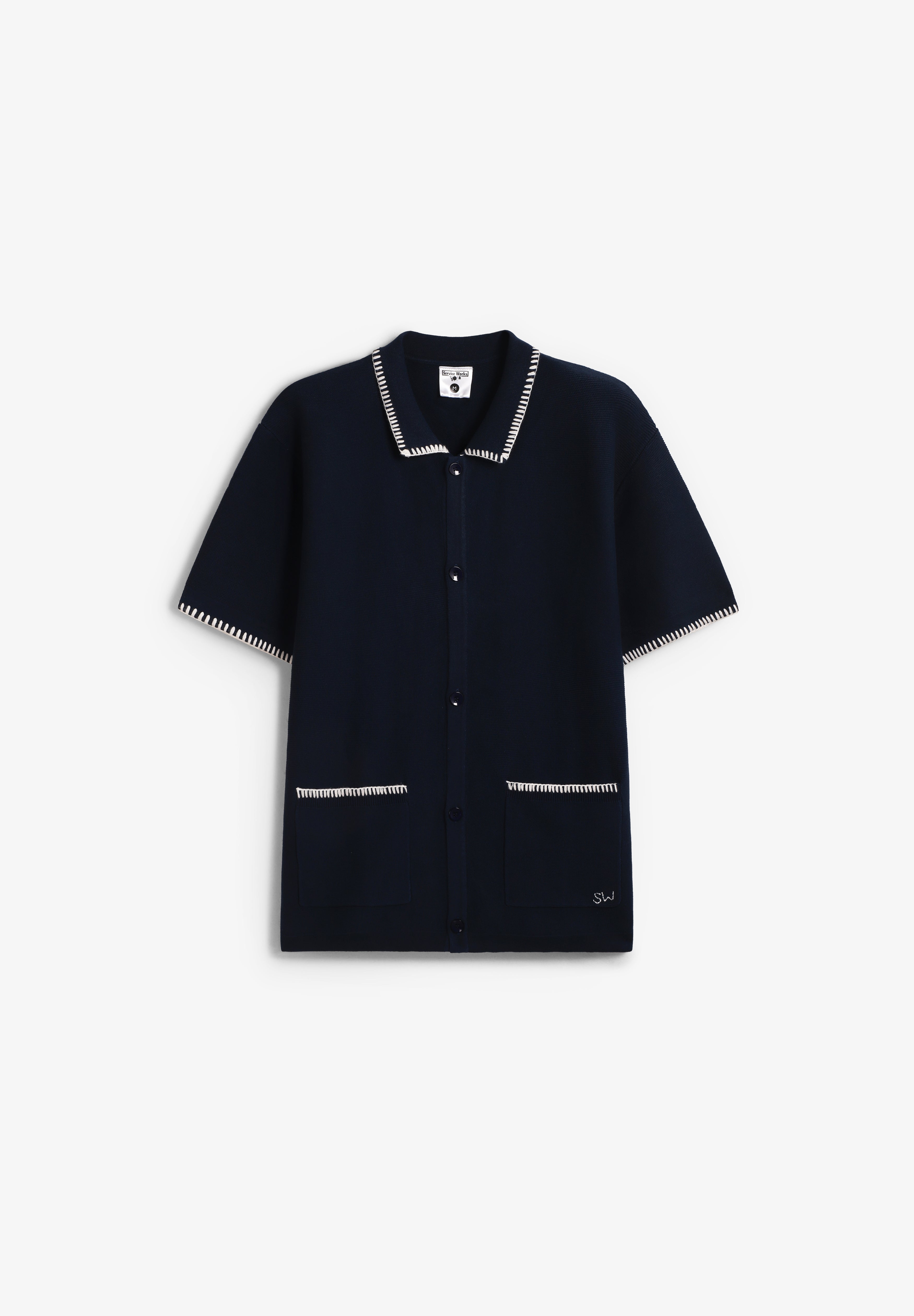 SERVICE WORKS | CAMISA BLANKET STITCH KNIT