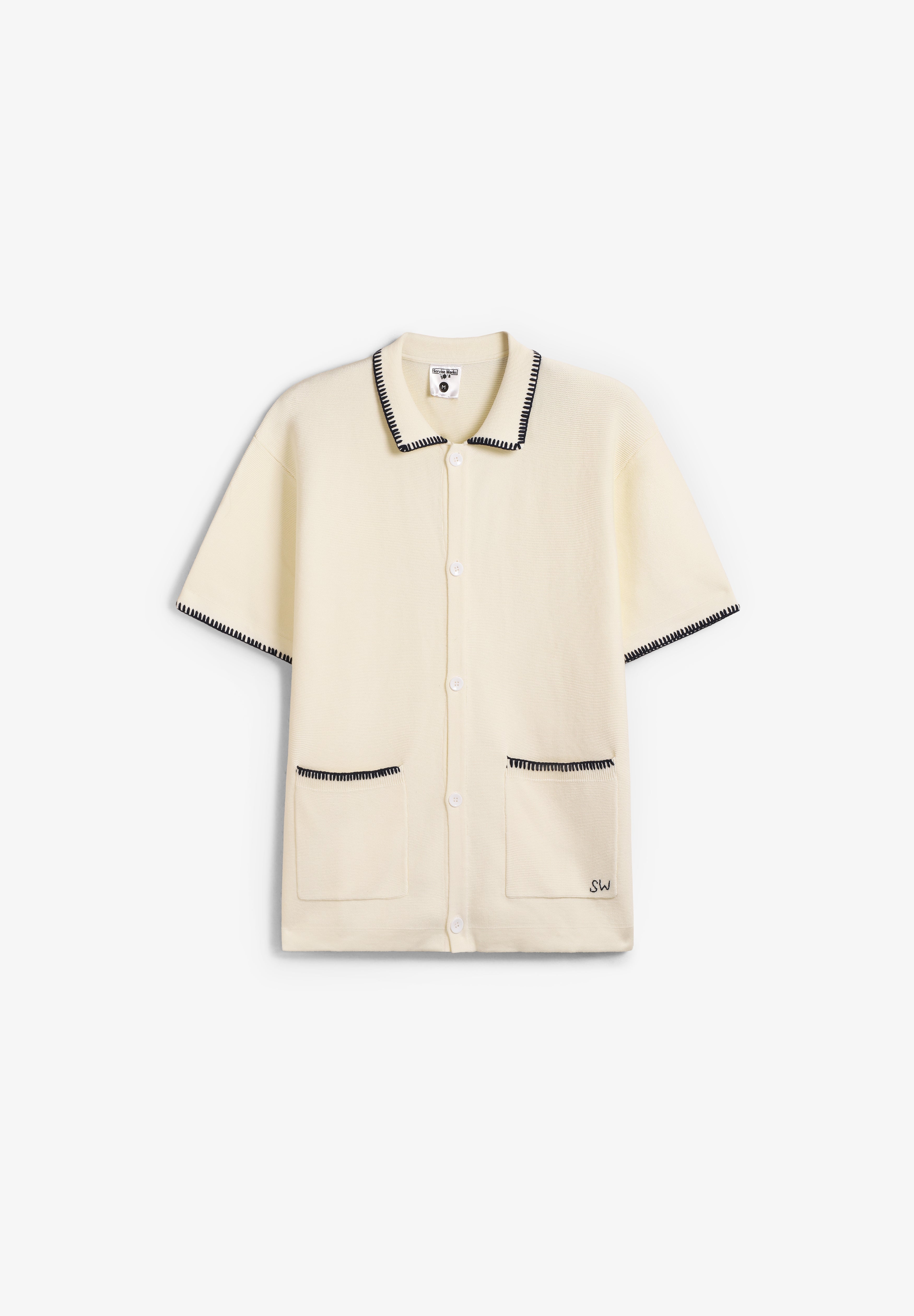 SERVICE WORKS | CAMISA BLANKET STITCH KNIT