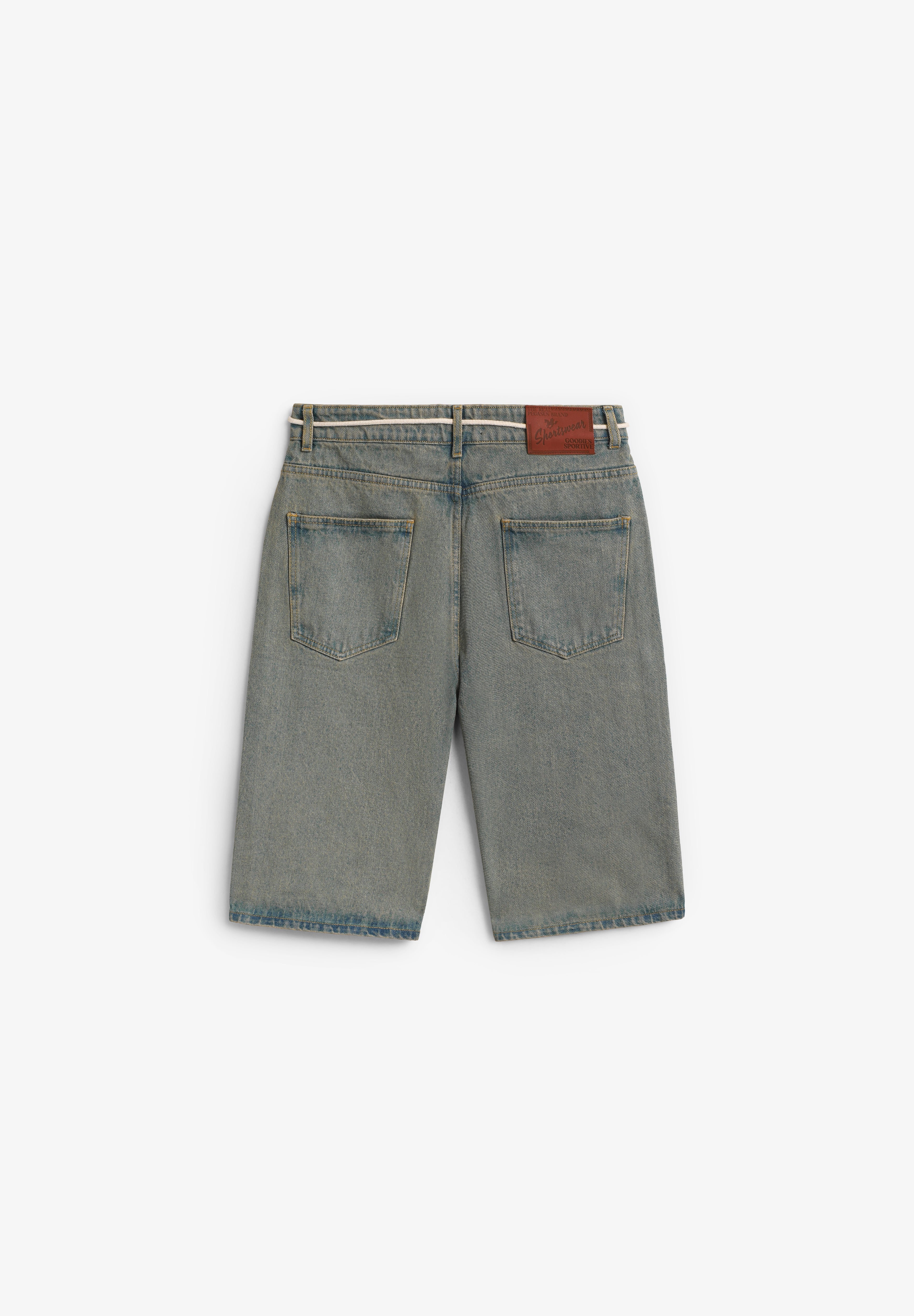 GOODIES SPORTIVE | CALÇÕES BERMUDA DENIM DIRTY