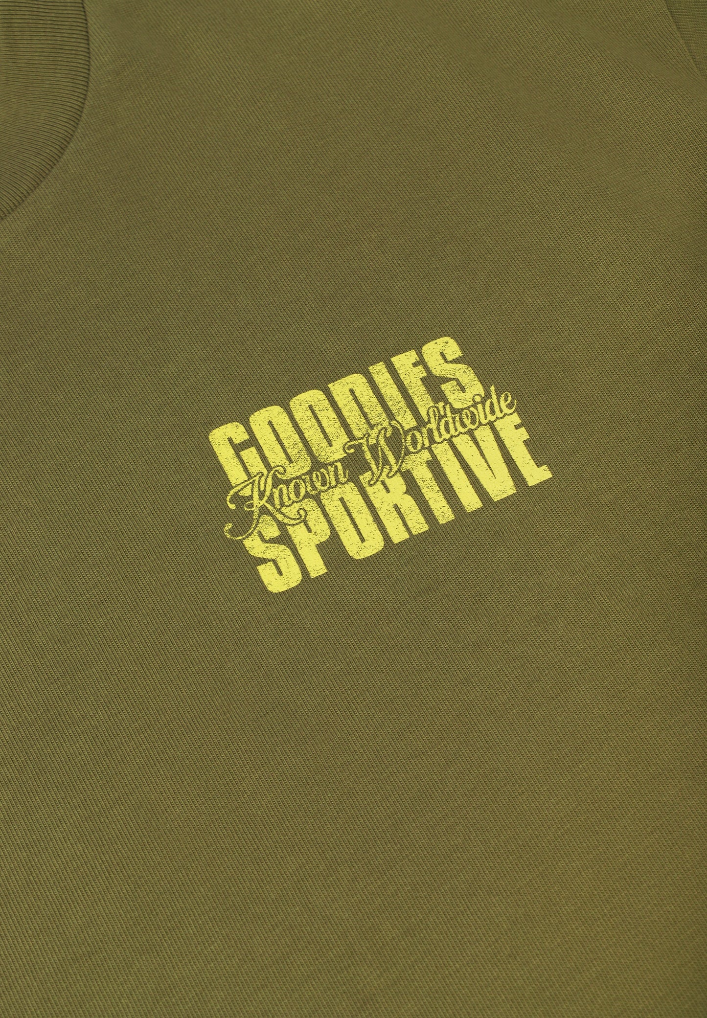 GOODIES SPORTIVE | T-SHIRT DESPORTIVA RADIO KHAKI