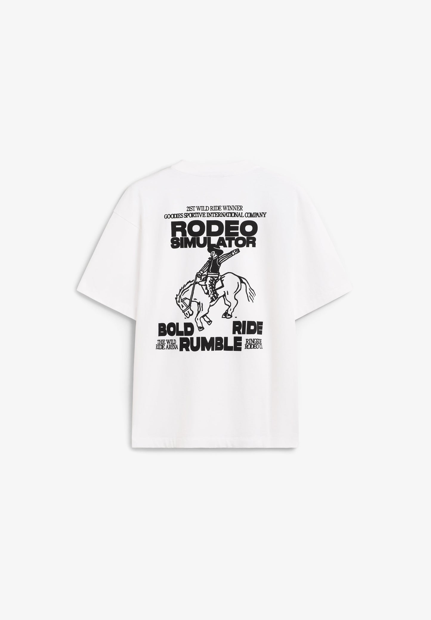GOODIES SPORTIVE | T-SHIRT RODEO SIMULATOR