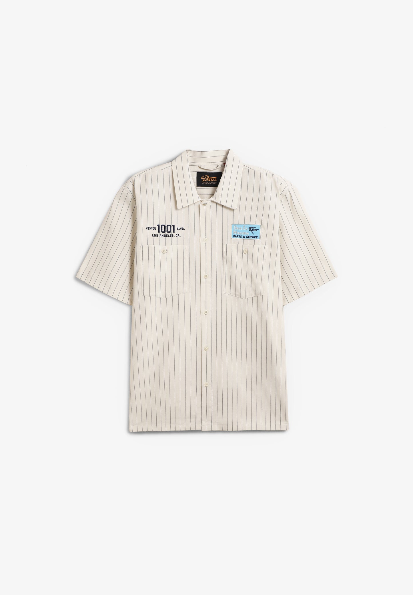DEUS EX MACHINA | CAMISA FORECOURT STRIPE