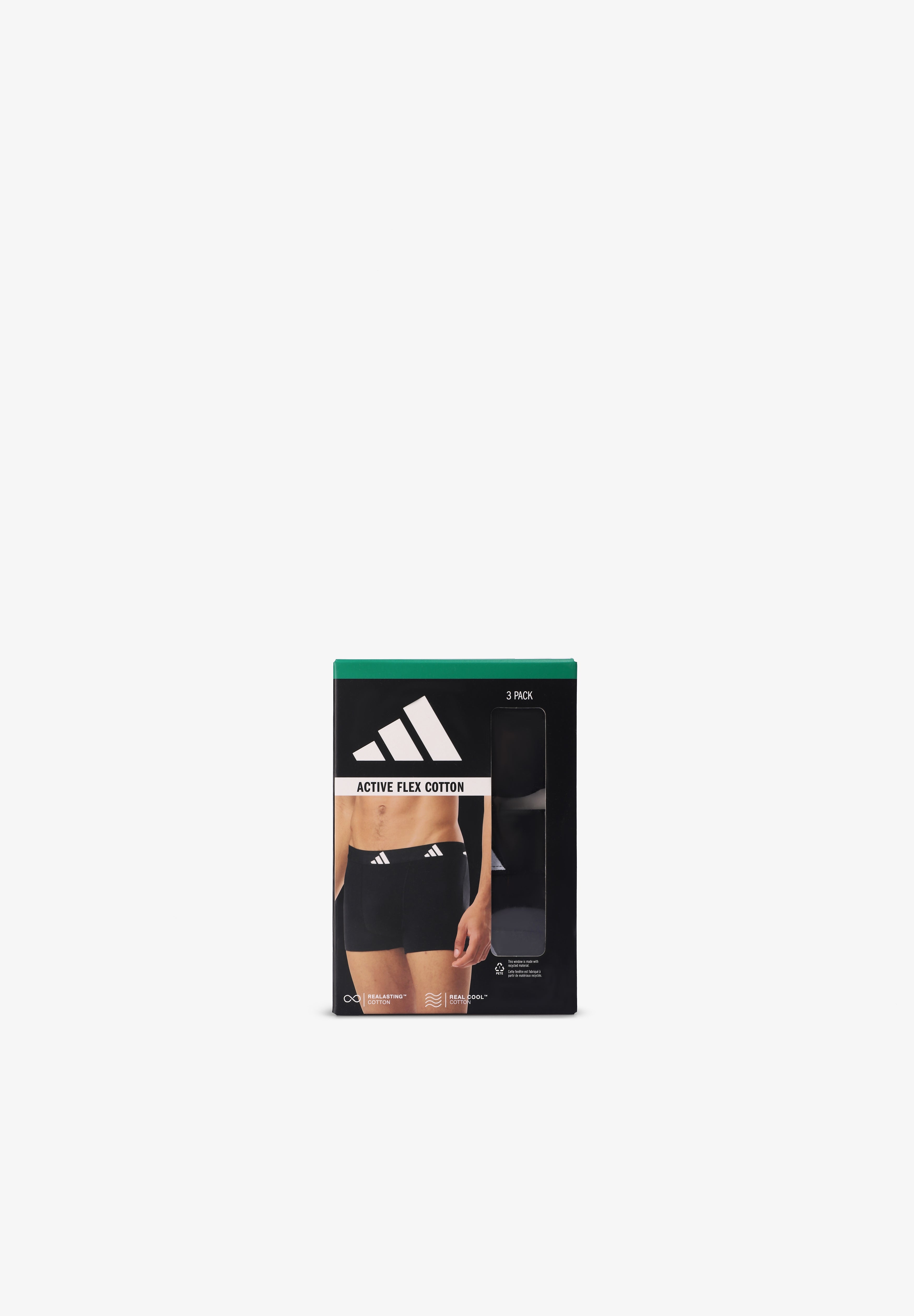 ADIDAS | PACK 3 BOXERS ACTIVE FLEX COTTON