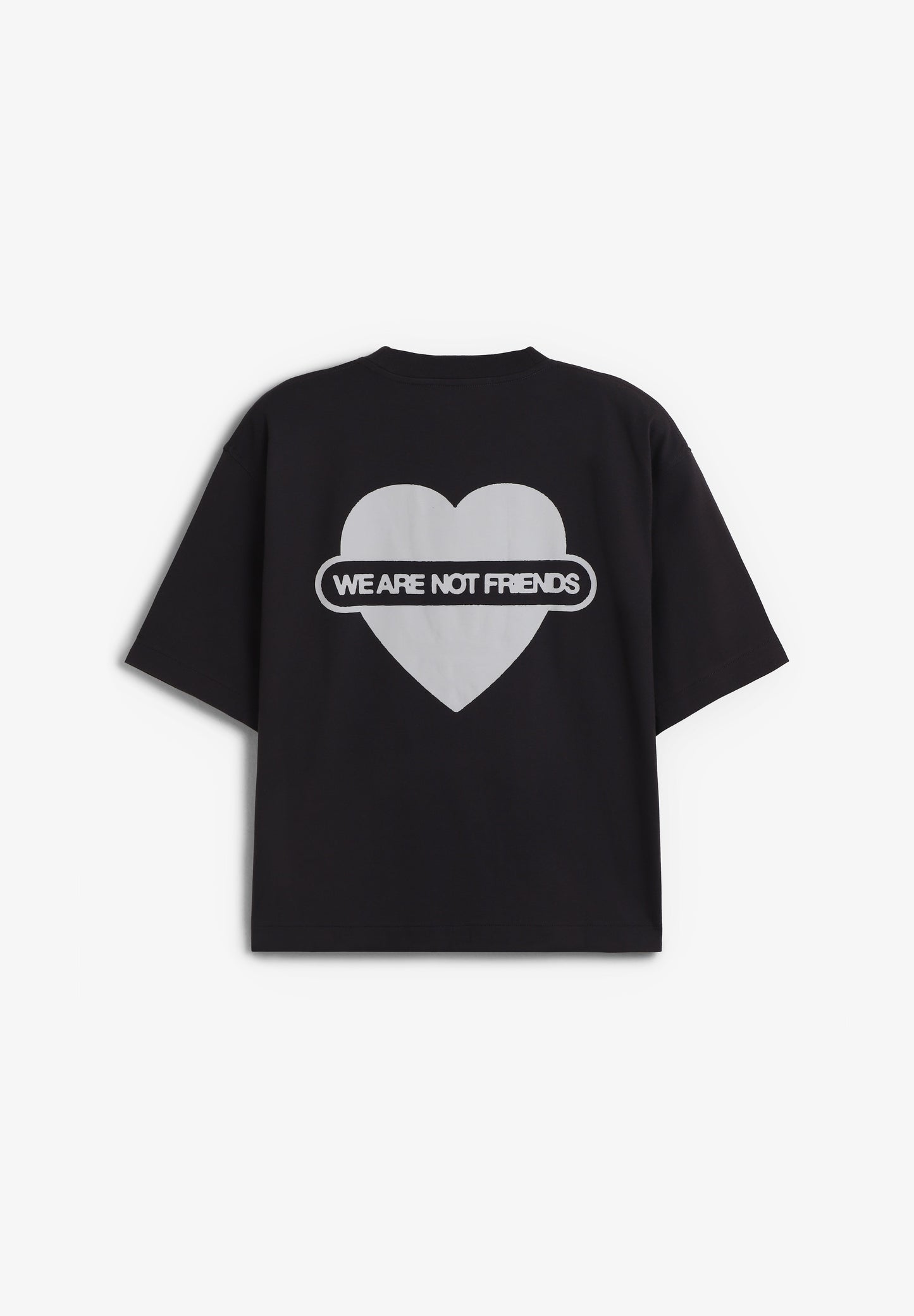 WE ARE NOT FRIENDS | UNION LOVE ANTRA BOXY TEE
